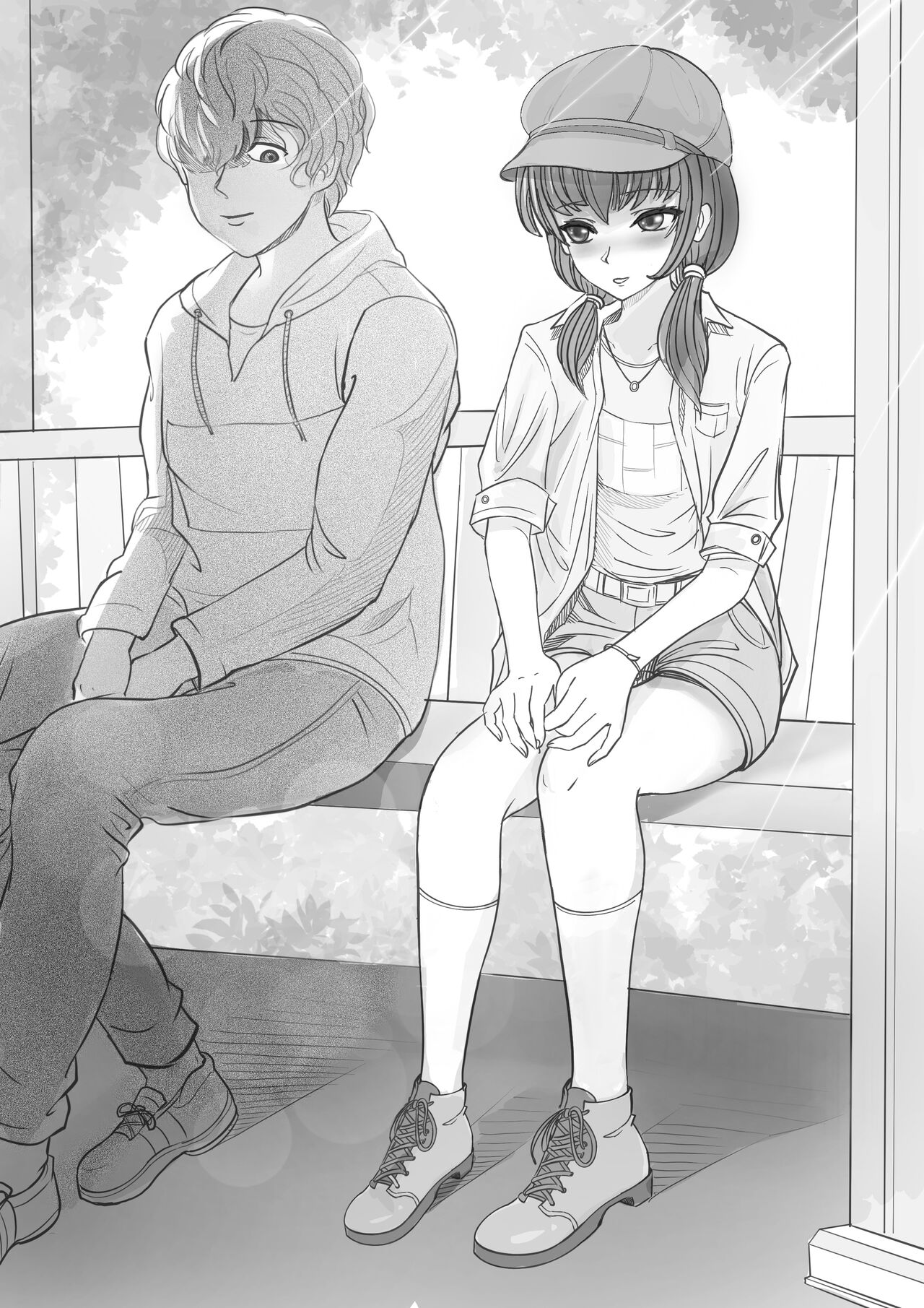 Fenghua High School Series illustration page 8 full