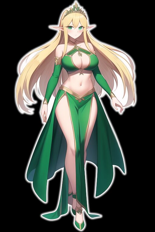 Mesu Shika Inai Elf no Mura ni Mayoikondara Zenin Haramaseru made Kaerenaku Natta Kudan page 3 full