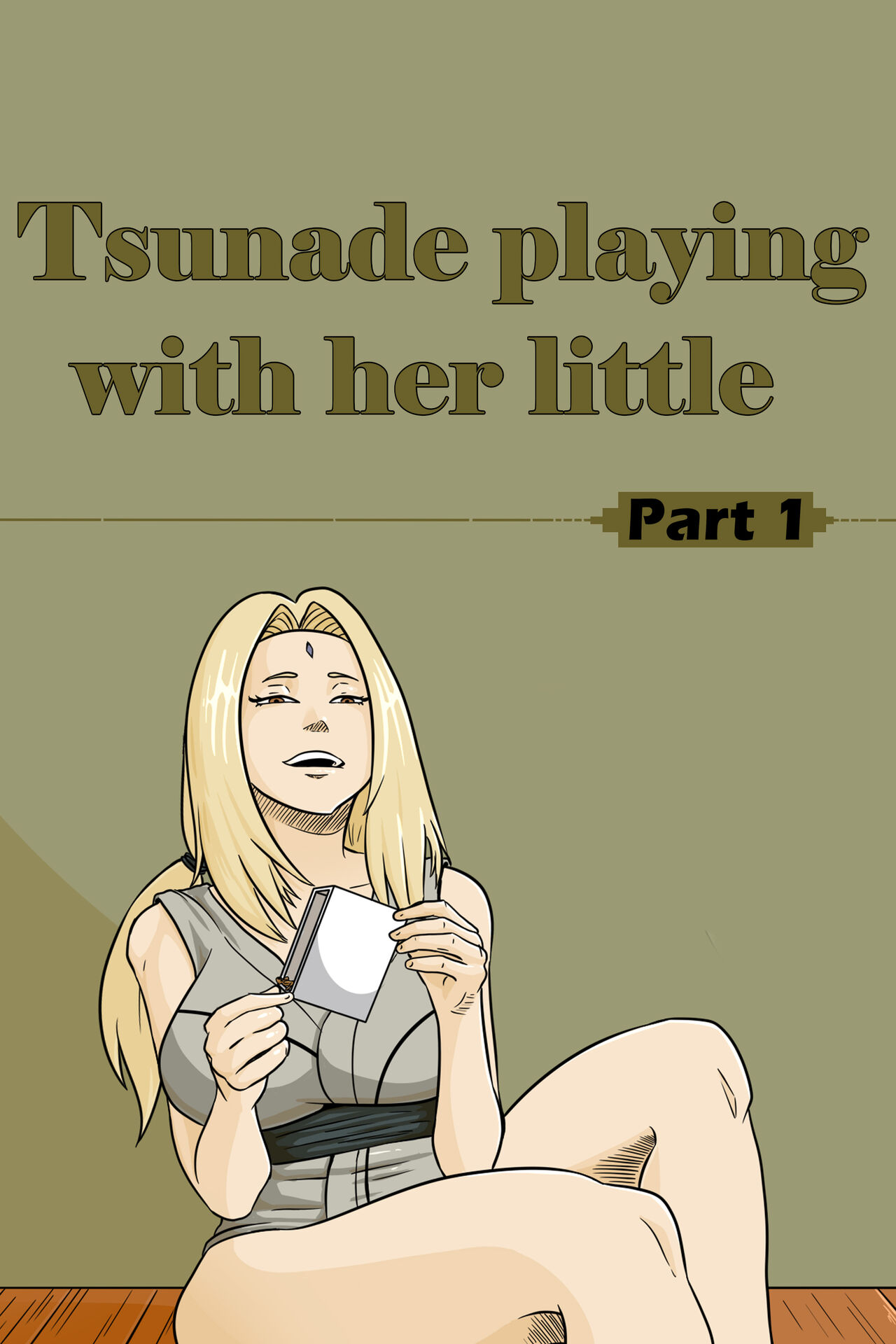 Tsunade playing with her little page 1 full
