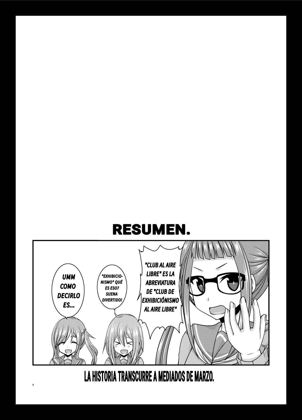 Yagai Roshutsu Katsudou Circle Jou | Club De Exhibicionismo Al Aire Libre Parte 1 page 3 full
