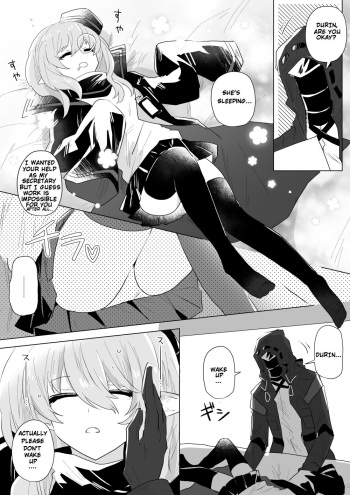iwashi80 Doctor laying hands on sleeping Durin cover