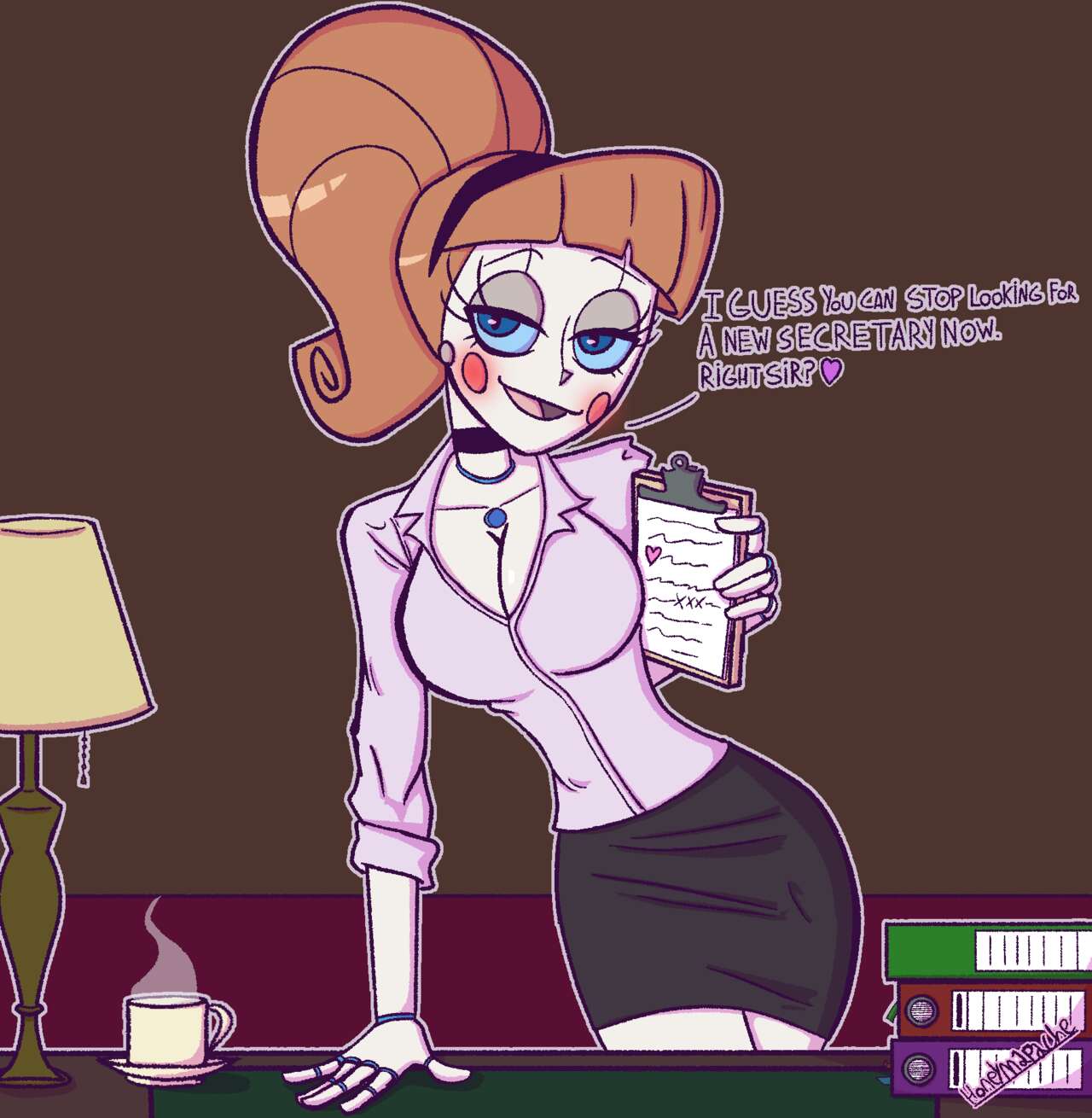 Secretary Molly page 1 full