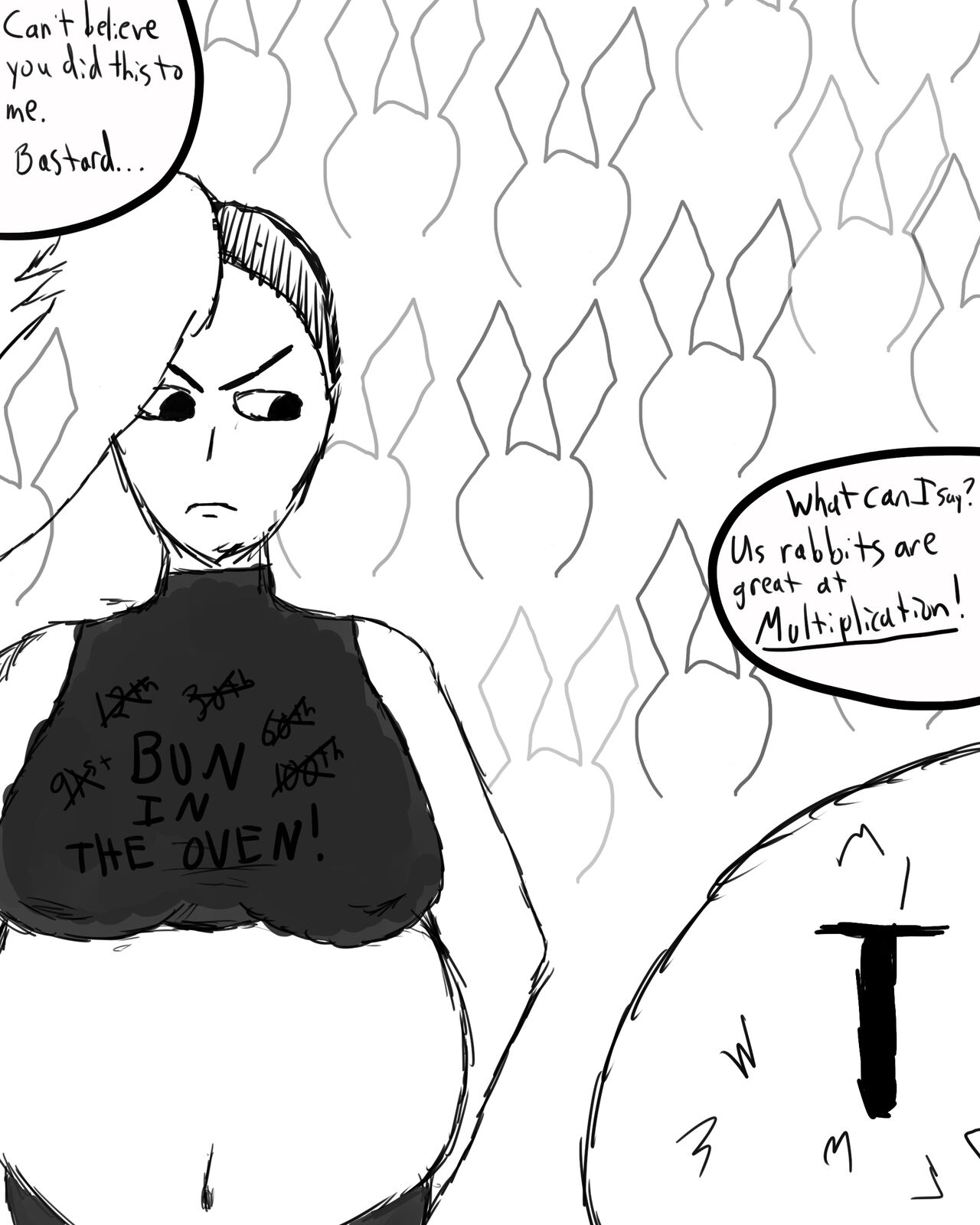 Yvonne x Space Bunny! page 7 full