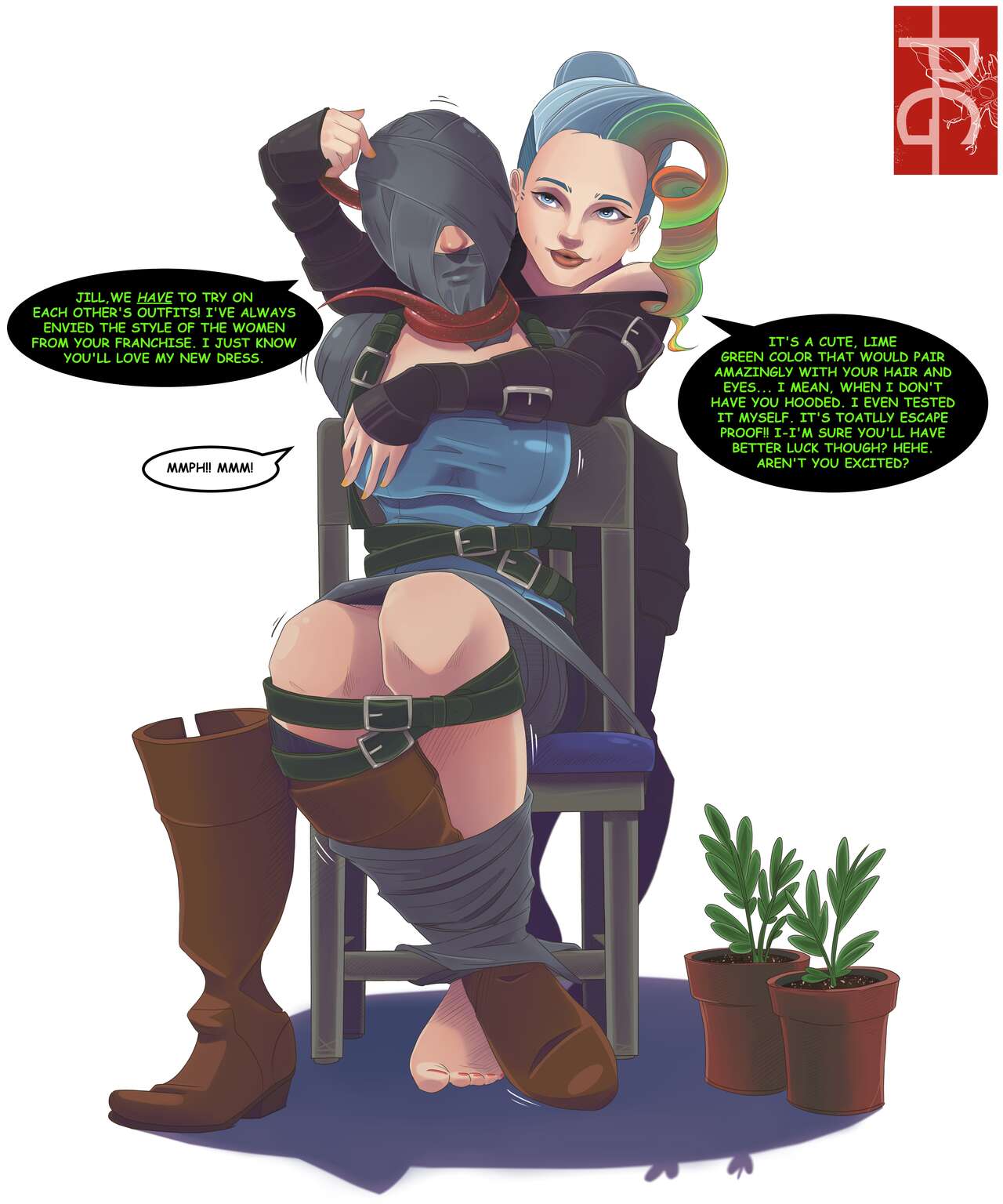 Counting S.T.A.R.S. ft. Jill Valentine page 9 full