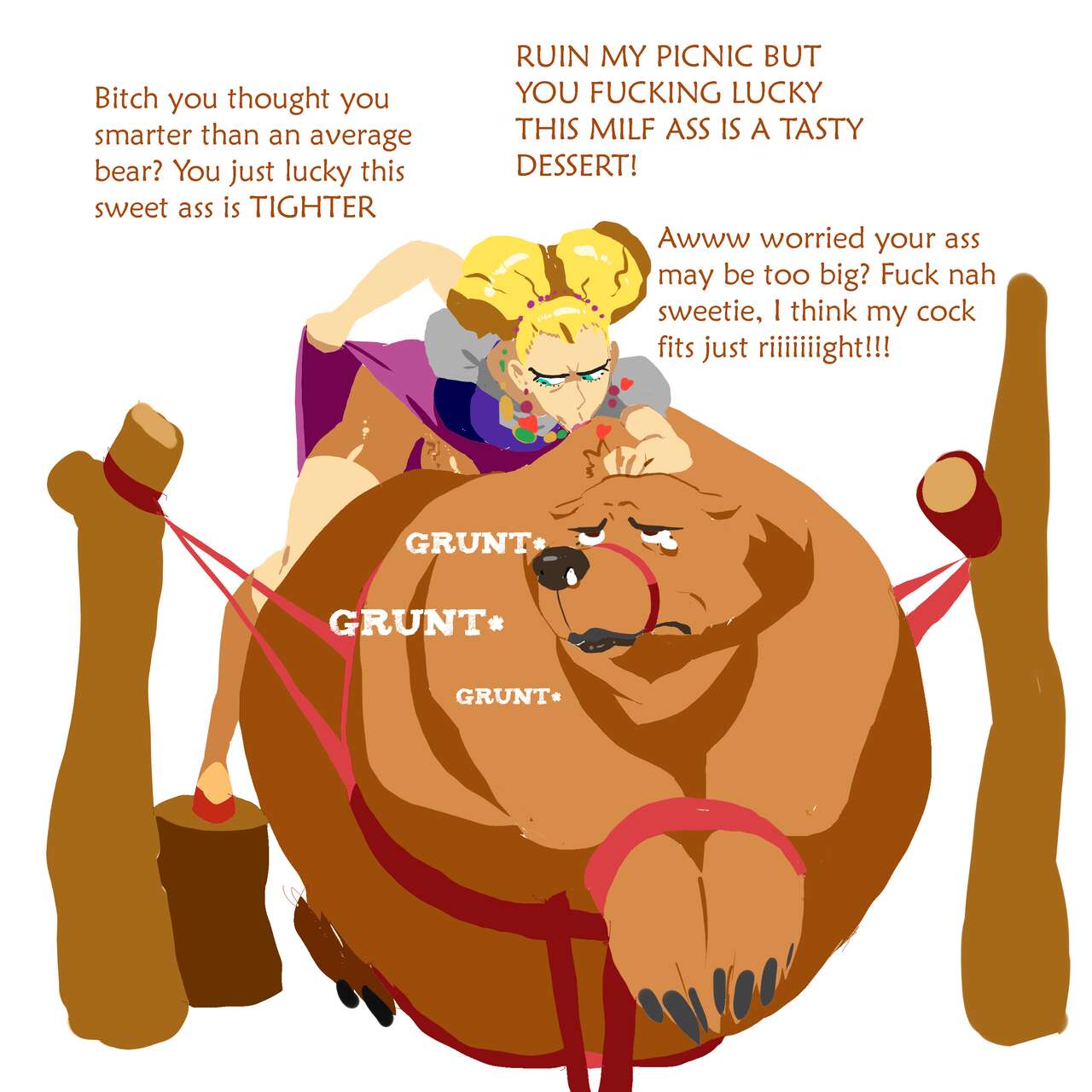 Momma bear anal blasting page 1 full