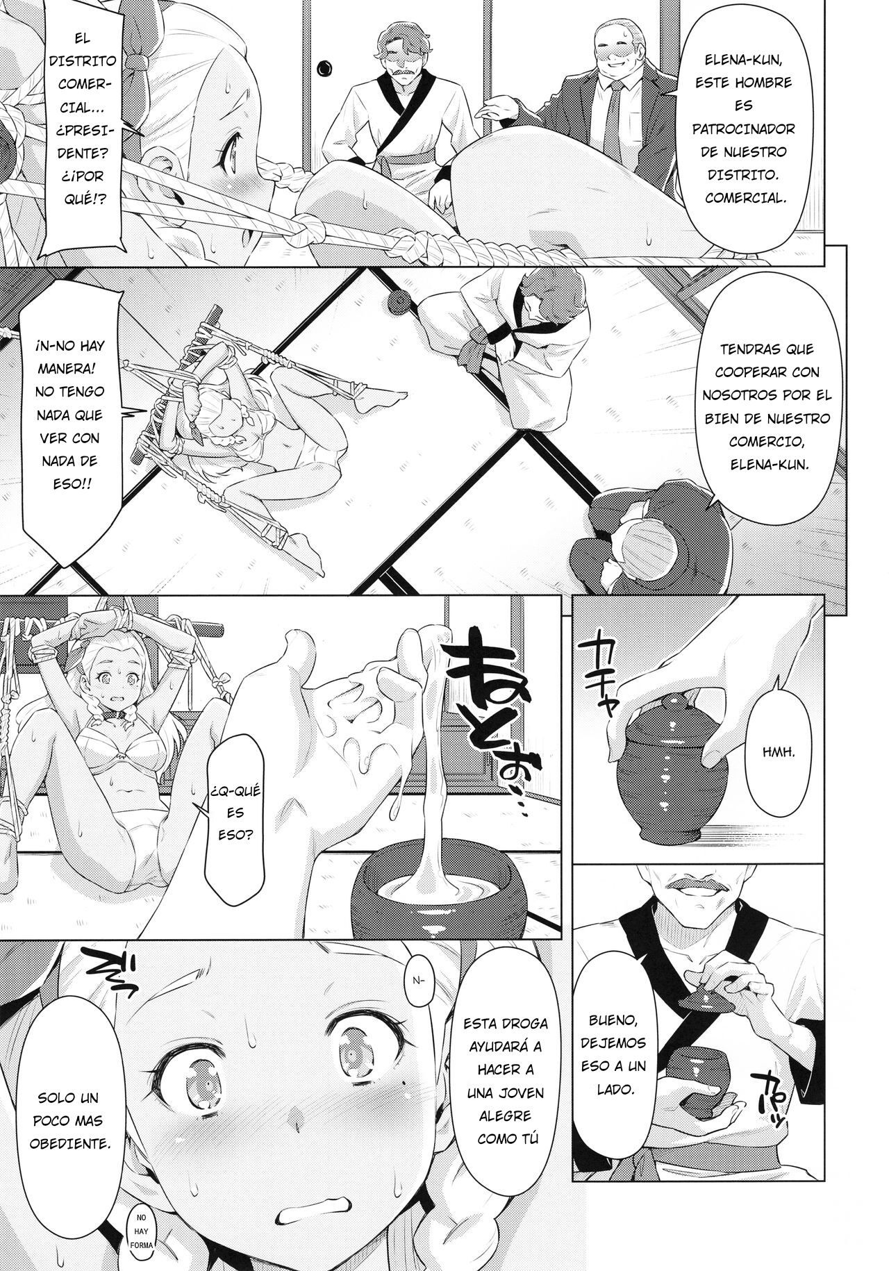 Elena Senpai no Sainan | Elena Senpai's Tragedy page 8 full