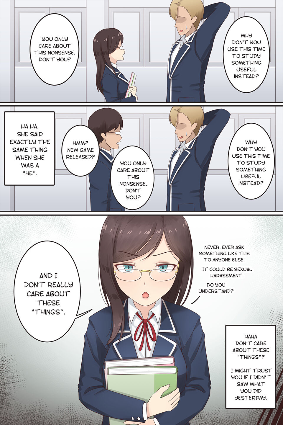 When My Class Rep Became a Girl page 2 full