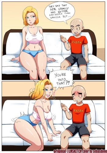 Android 18 NTR Comic cover
