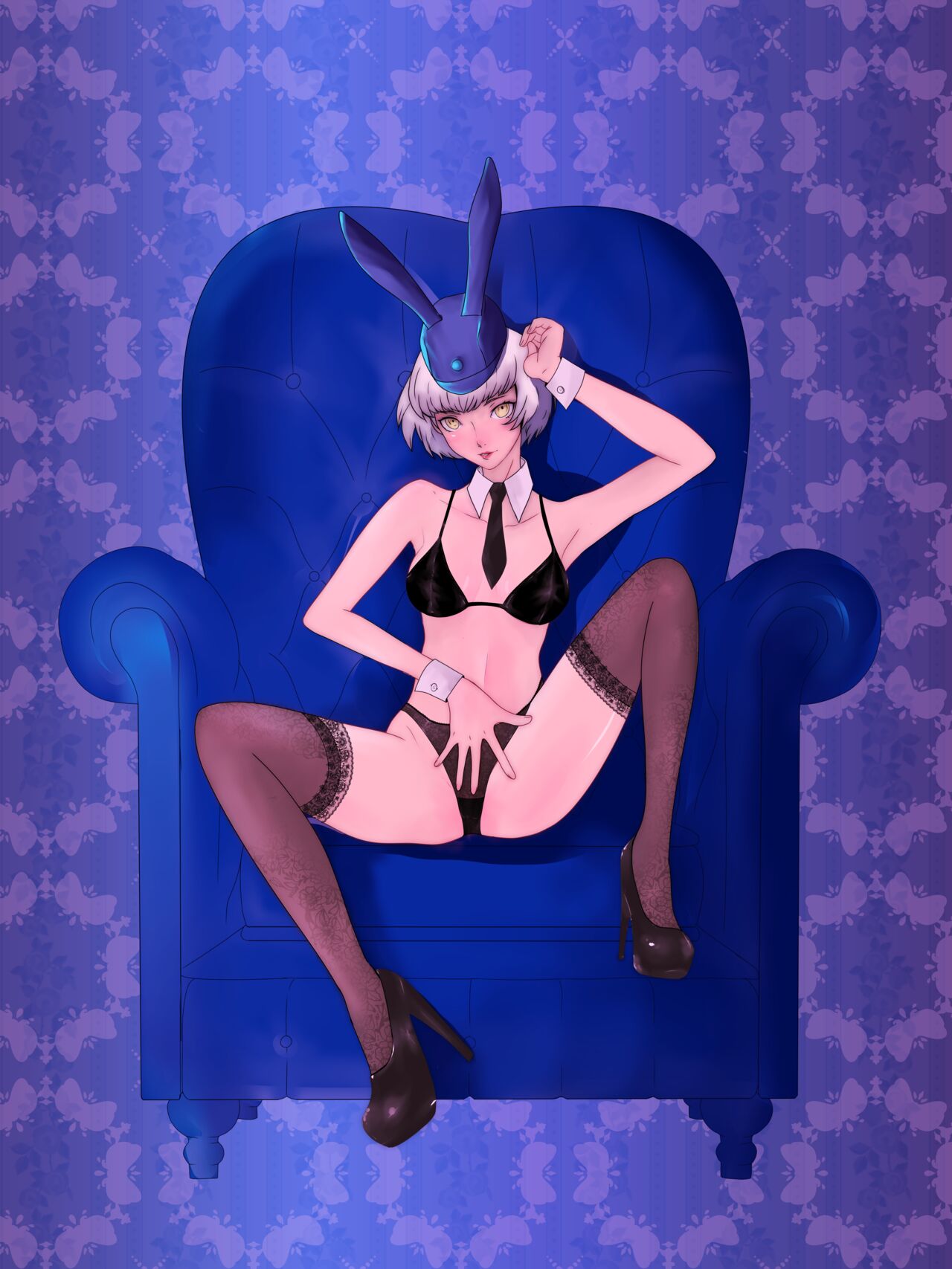Velvet Room girls from Persona game series by Cypher Ink page 2 full