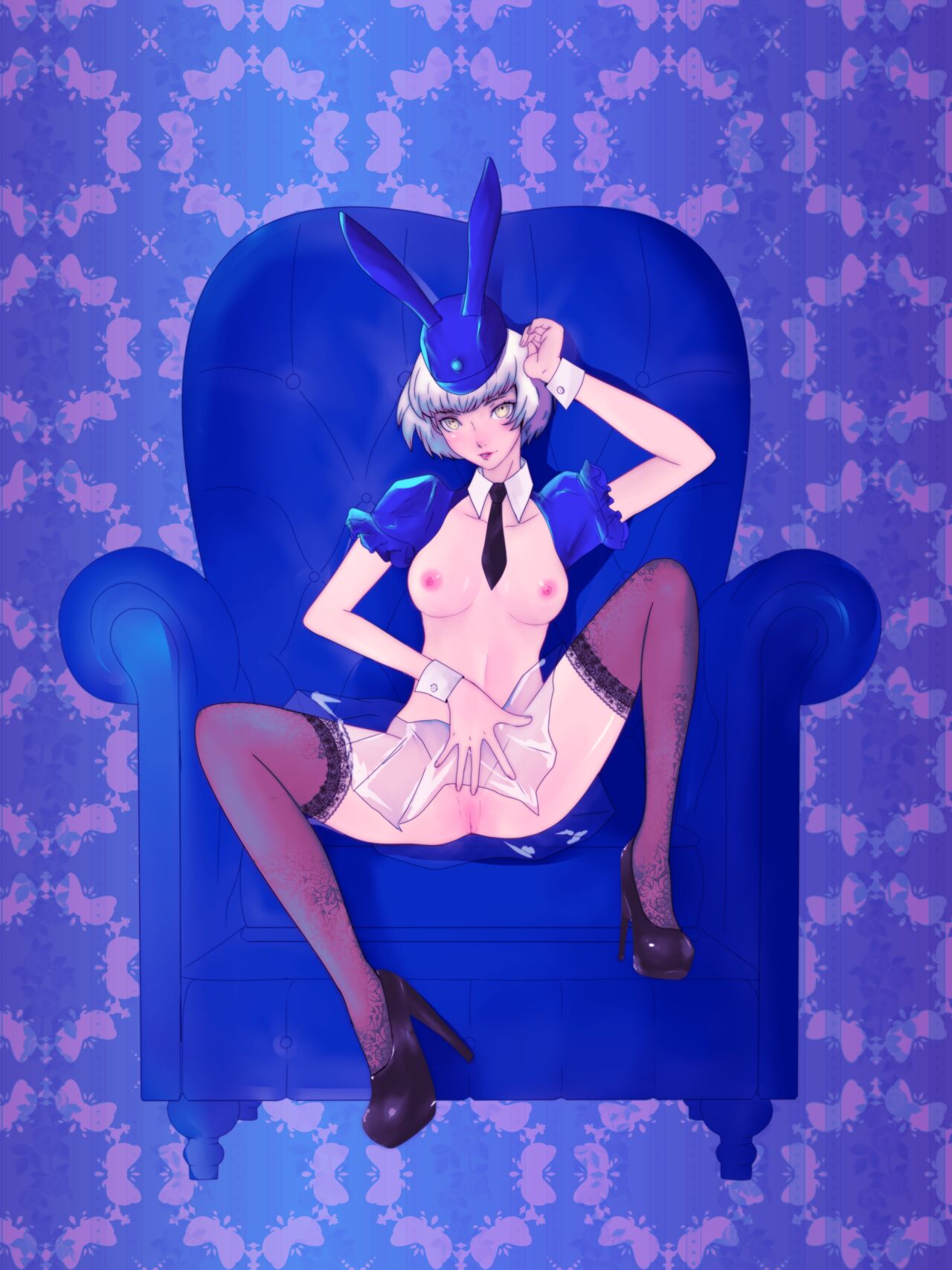 Velvet Room girls from Persona game series by Cypher Ink page 5 full