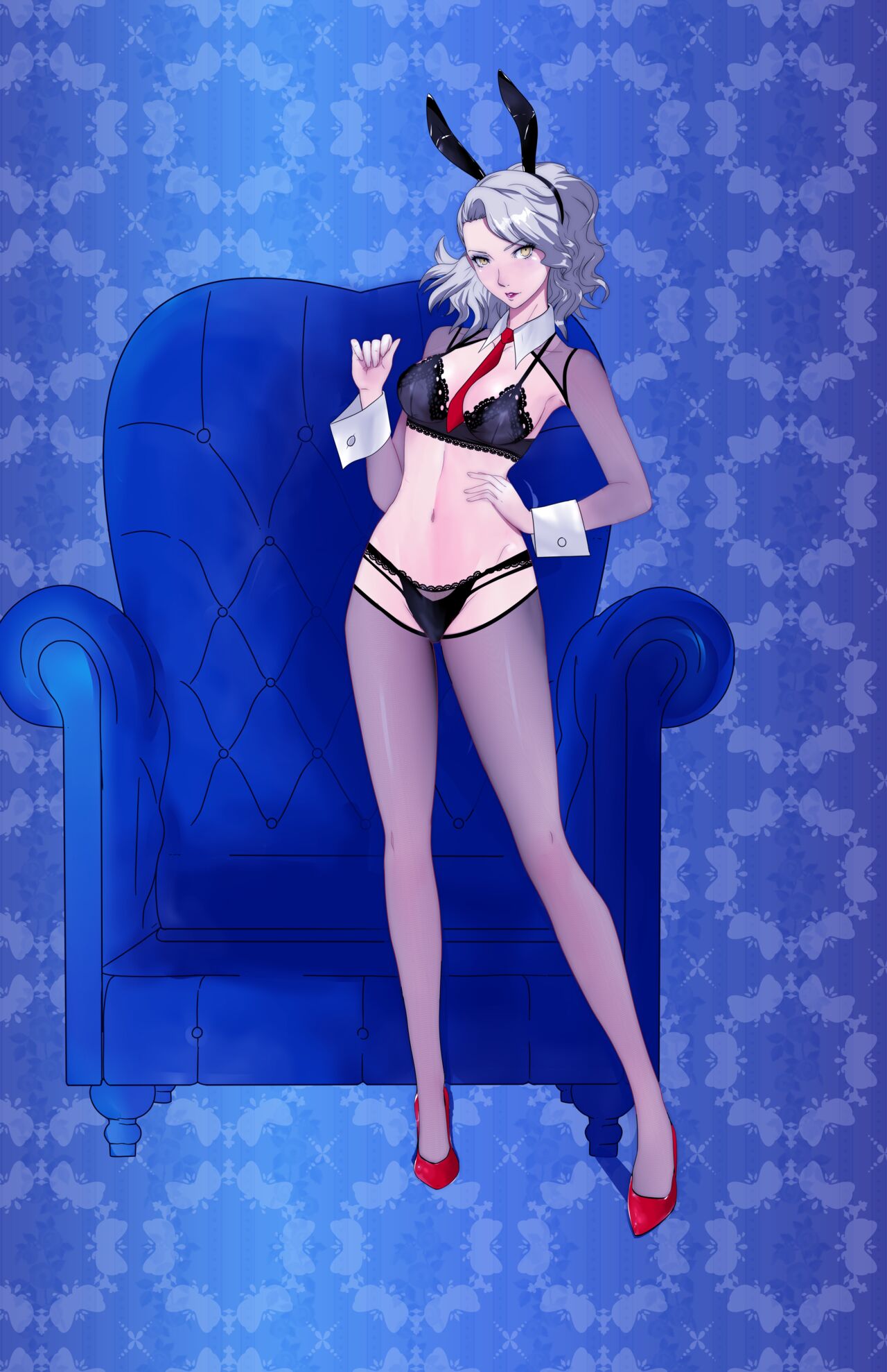 Velvet Room girls from Persona game series by Cypher Ink page 7 full