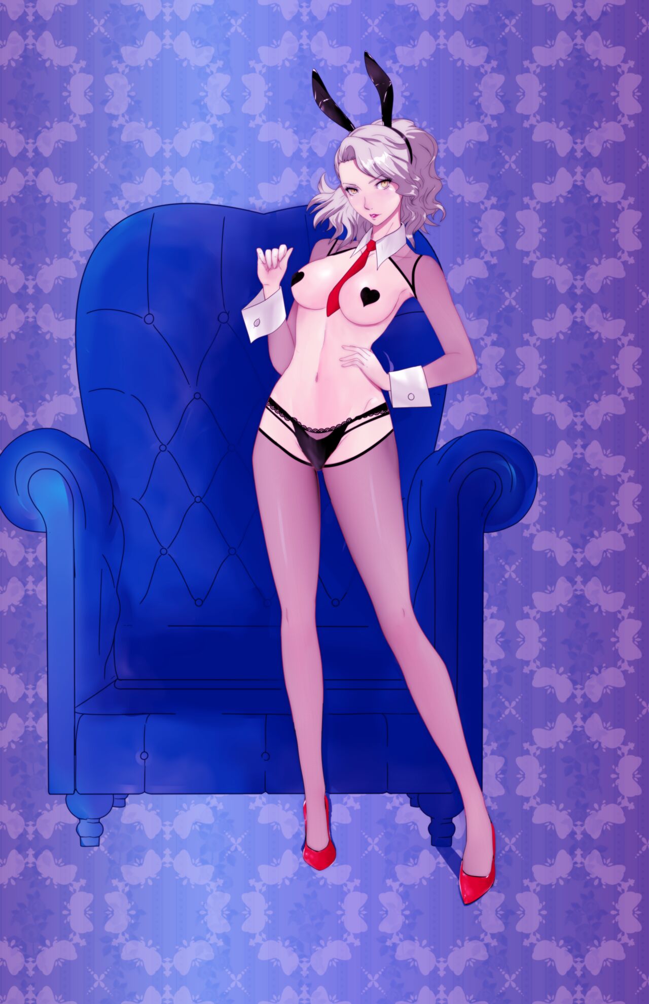 Velvet Room girls from Persona game series by Cypher Ink page 8 full