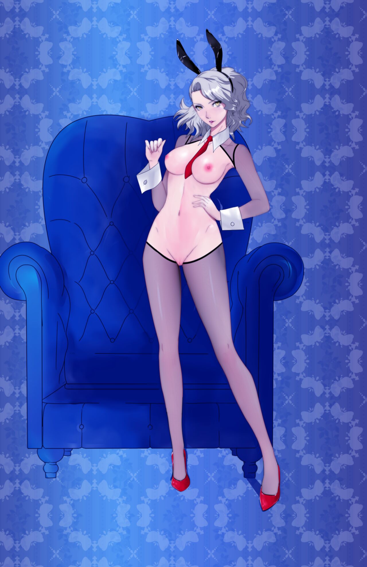 Velvet Room girls from Persona game series by Cypher Ink page 9 full