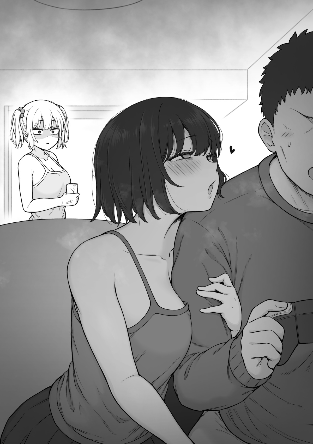 Gimai ni Ani o Torarete Shimatta Namaiki Imouto-chan 2 page 8 full