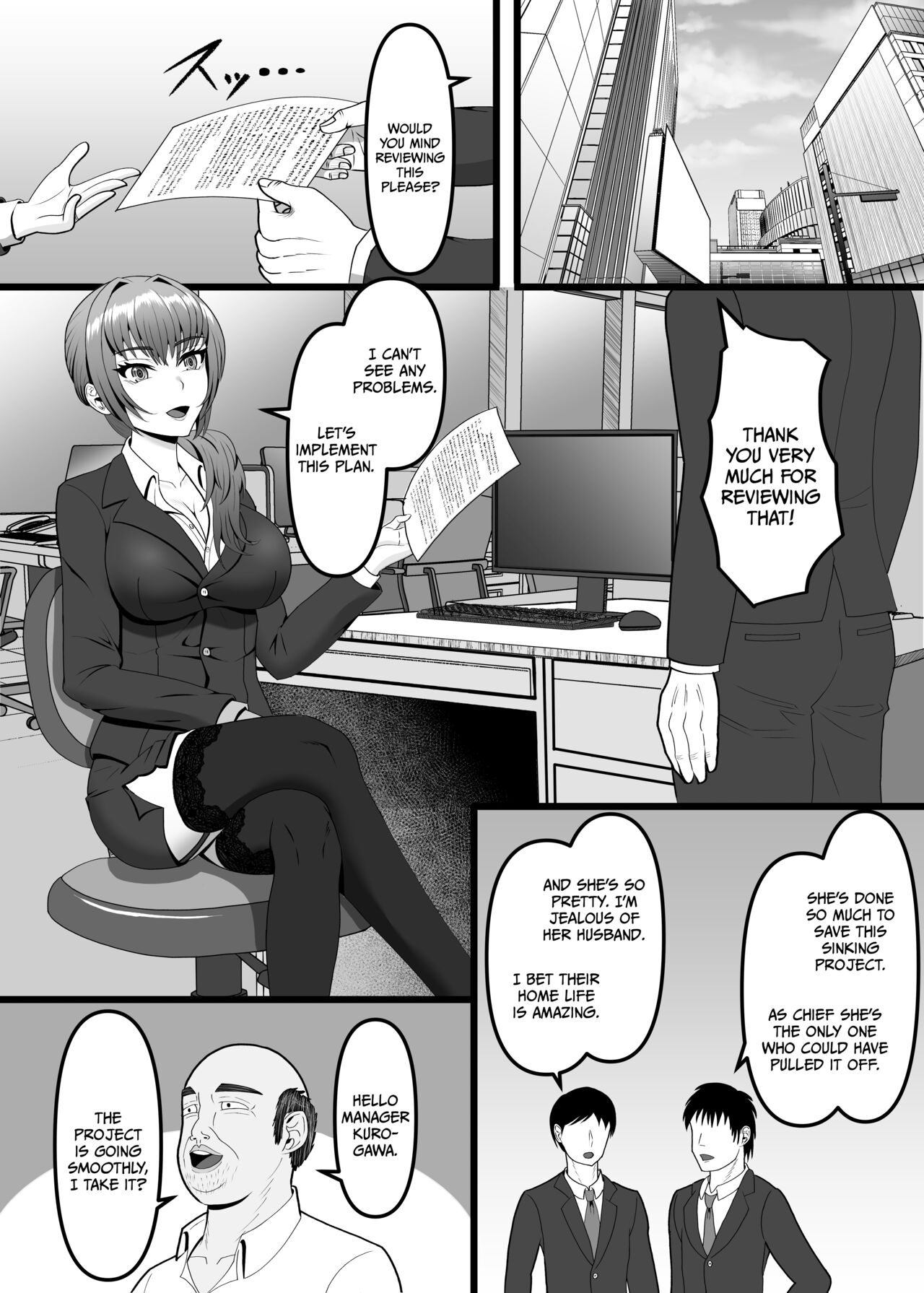 Hamerareta Hitozuma OL no Matsuro Kyousei Chitsunai Shasei no Hate ni... | The Final Days of a Married Office Lady... page 2 full