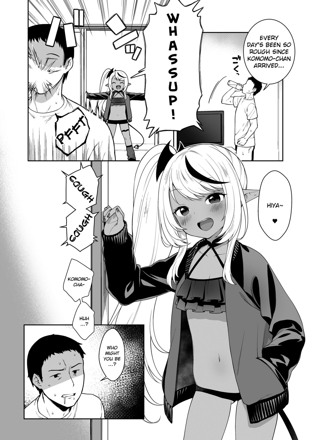 Chibi Succu Shiko Life Nioi de Ecchi na Kibun ni Sasechau Succubus Hen | A Life of Getting Jerked Off by a Tiny Succubus Whose Smell Makes You Horny page 6 full