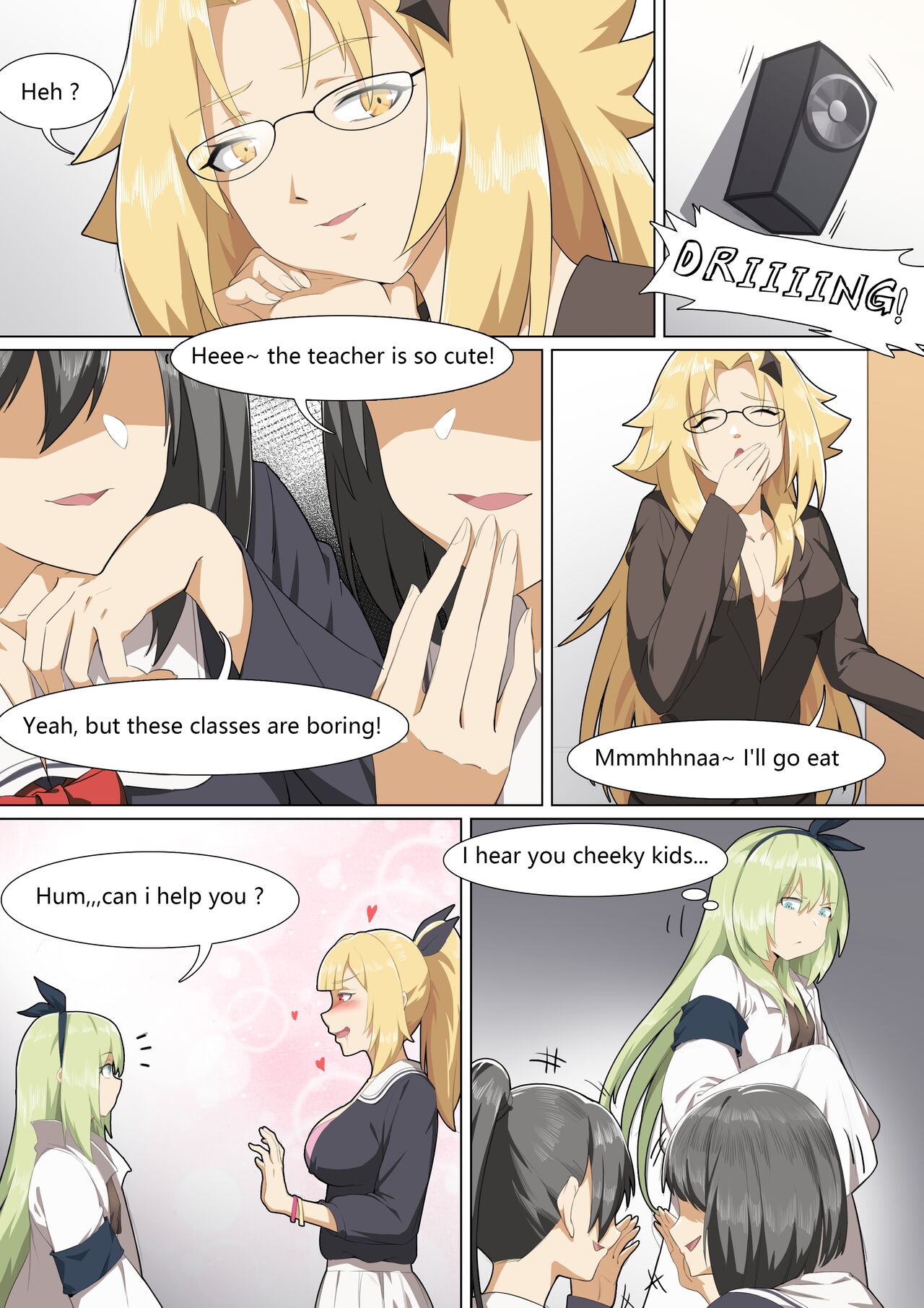 Werewolf Girl Academy IV page 2 full