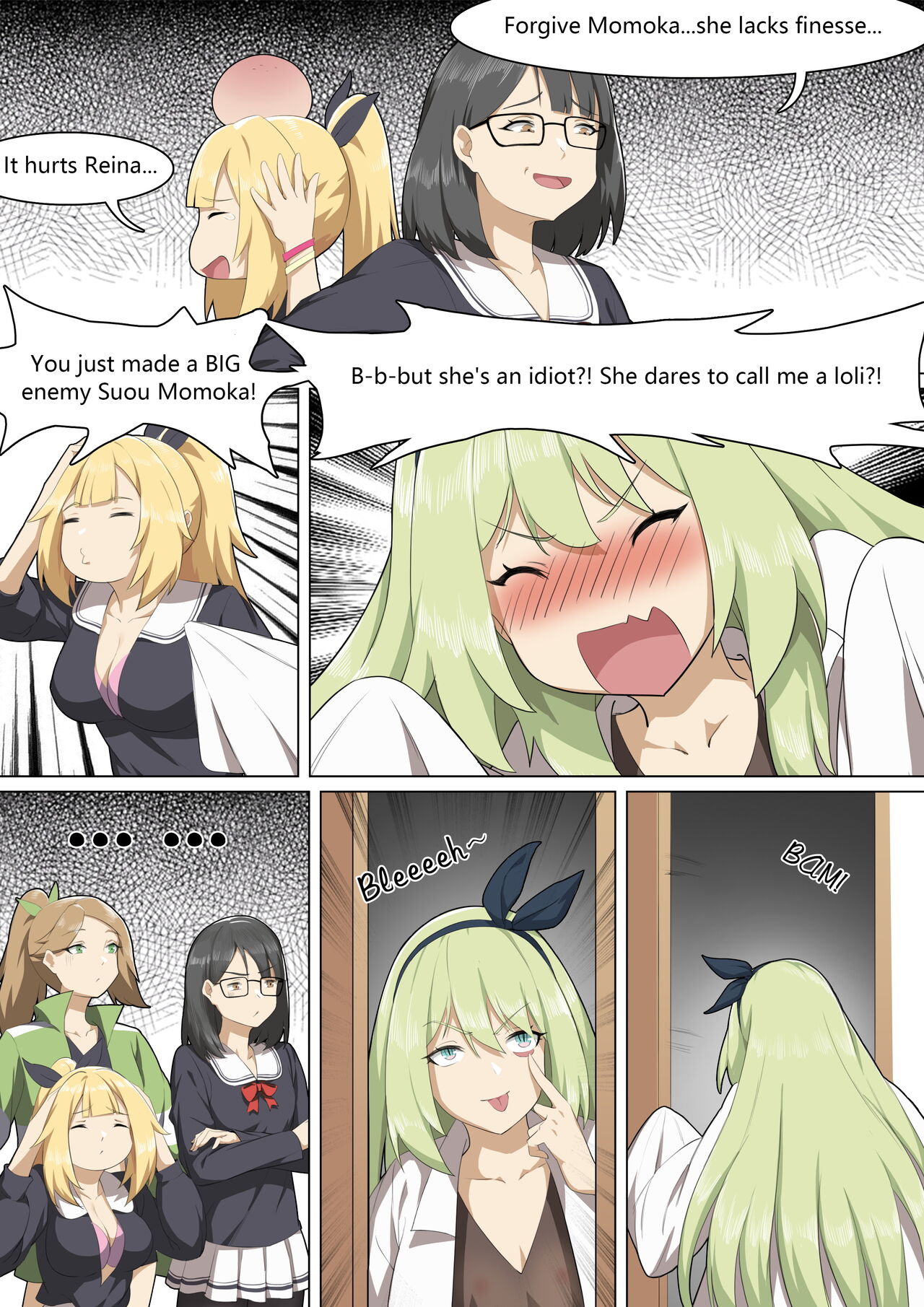 Werewolf Girl Academy IV page 4 full