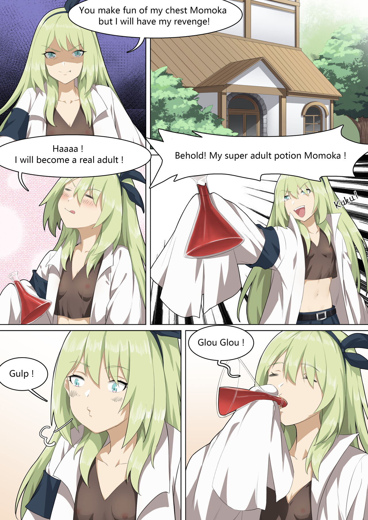 Werewolf Girl Academy IV page 5 full