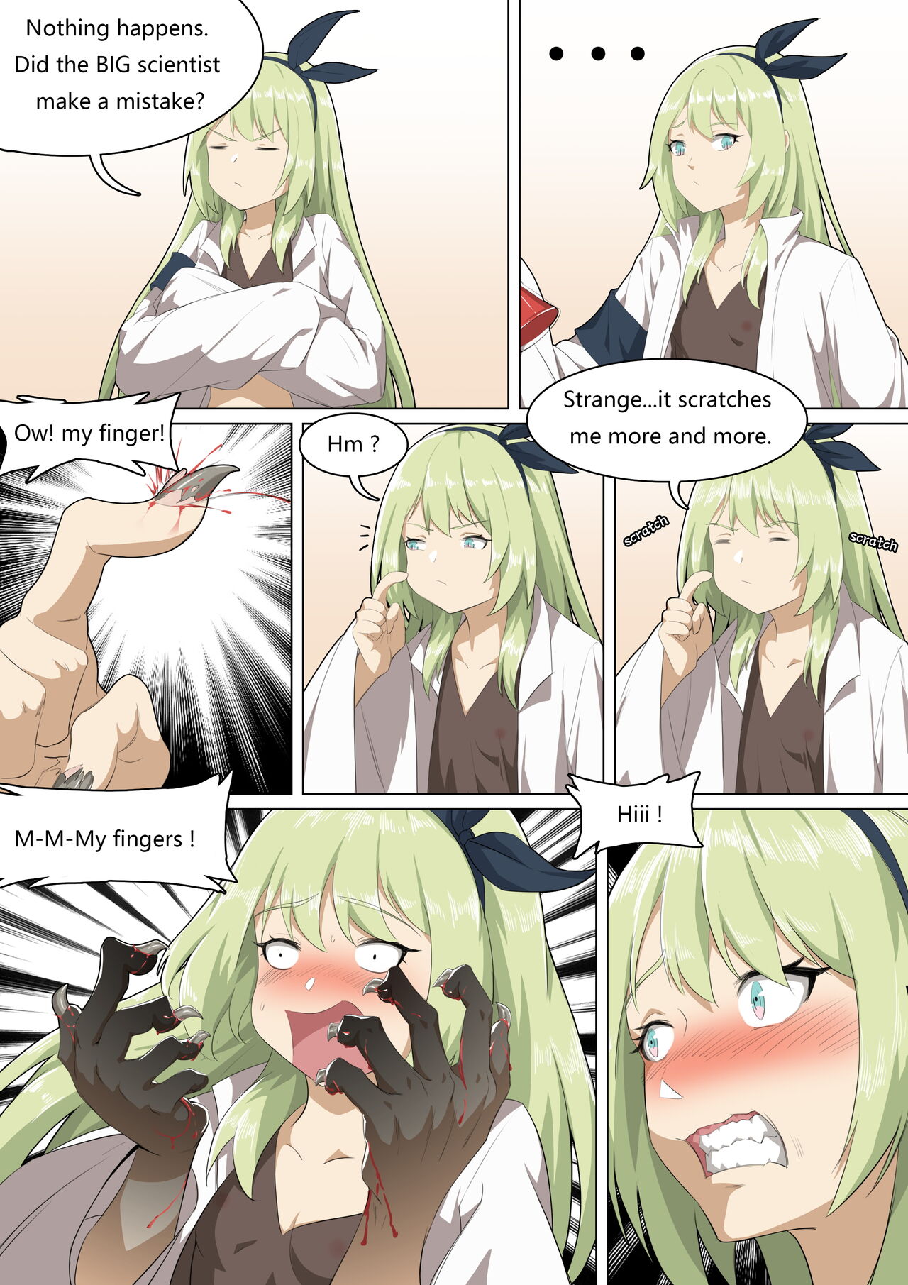 Werewolf Girl Academy IV page 6 full