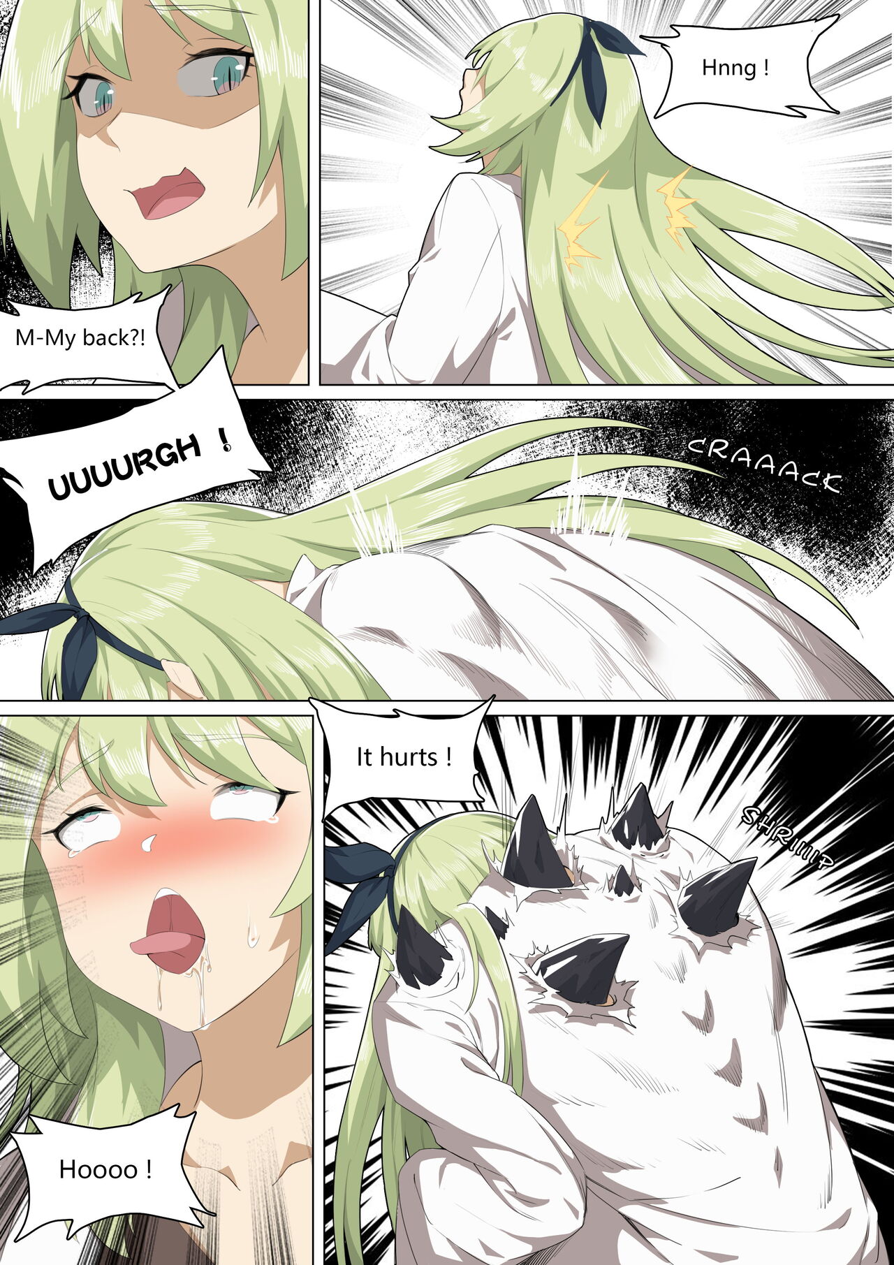 Werewolf Girl Academy IV page 7 full