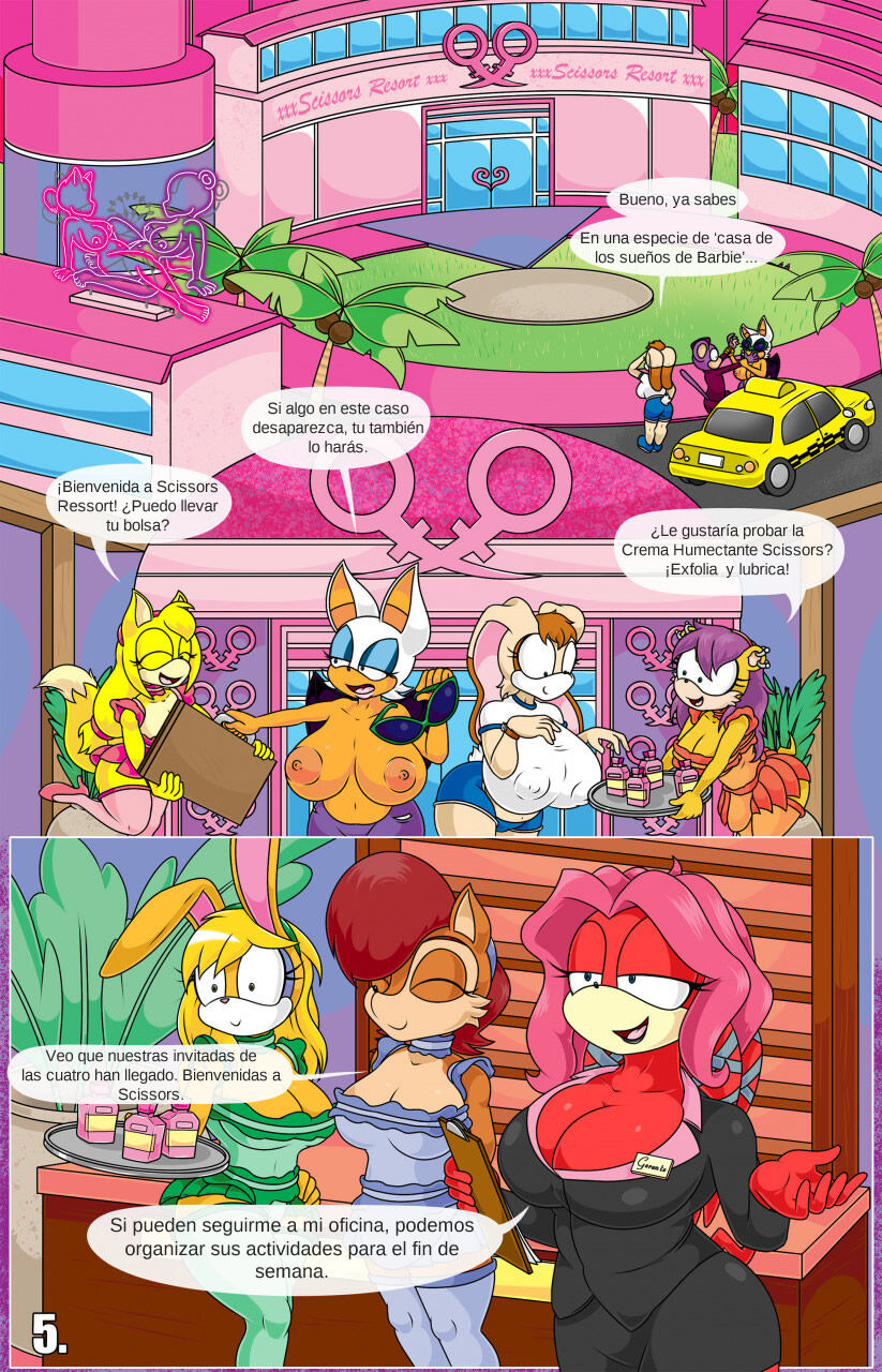 Rouge &amp; Vanilla en: Scissors Resort page 7 full