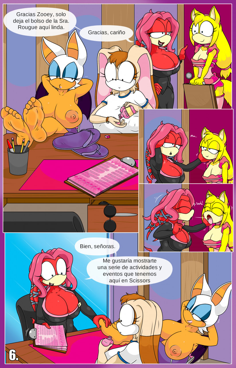 Rouge &amp; Vanilla en: Scissors Resort page 8 full