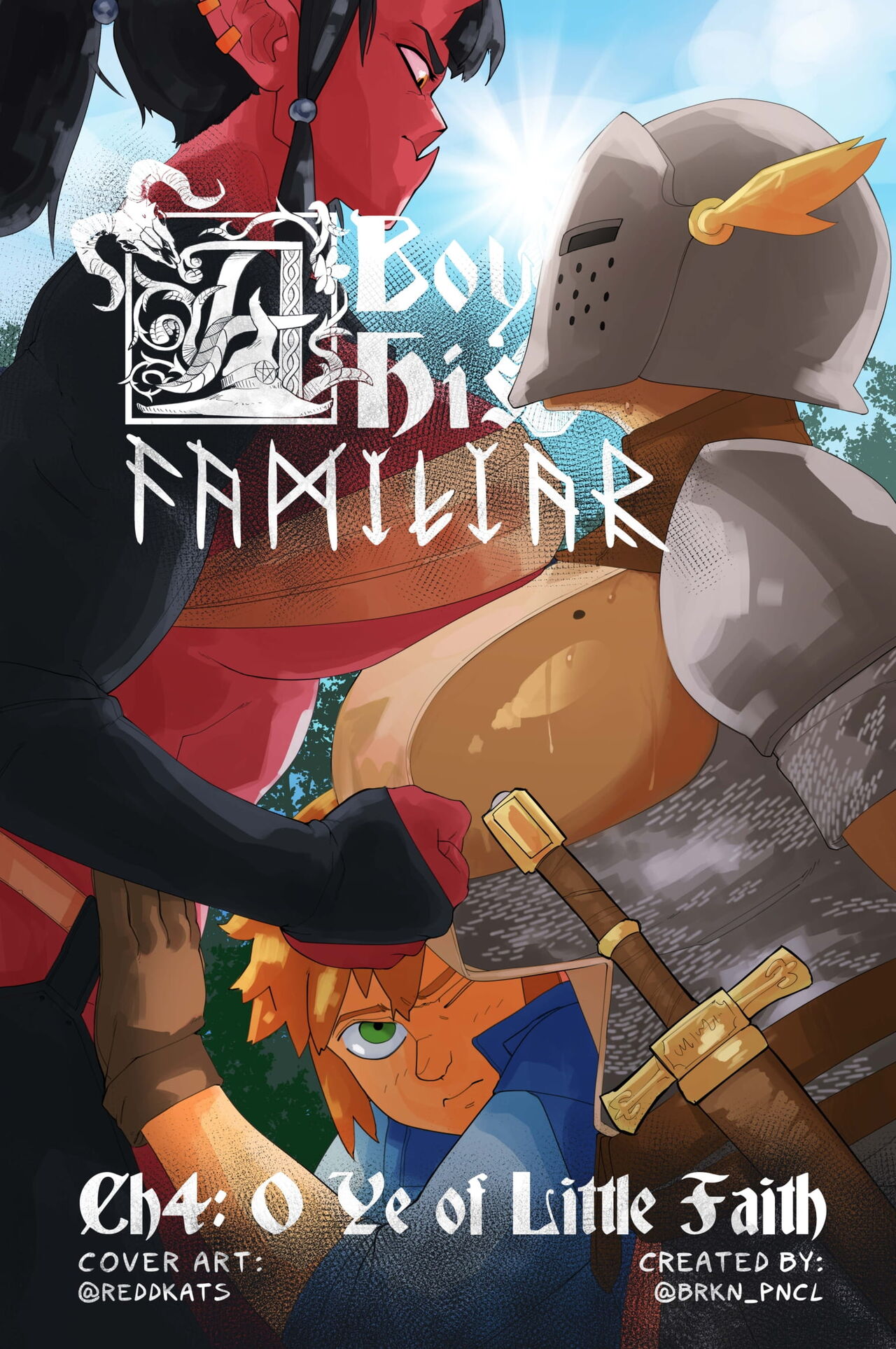 A Boy &amp; His Familiar | Ch.4: O Ye of Little Faith page 1 full