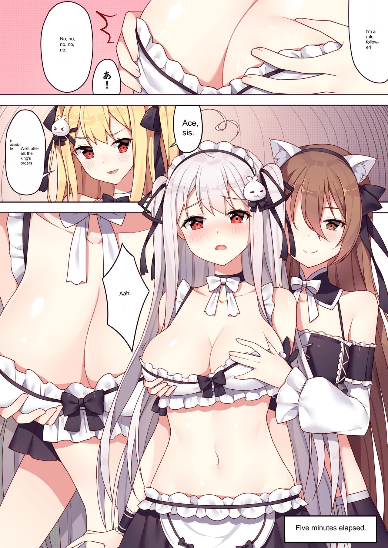 Girls and the King's Tea Party | King's Game Tea Party page 3 full