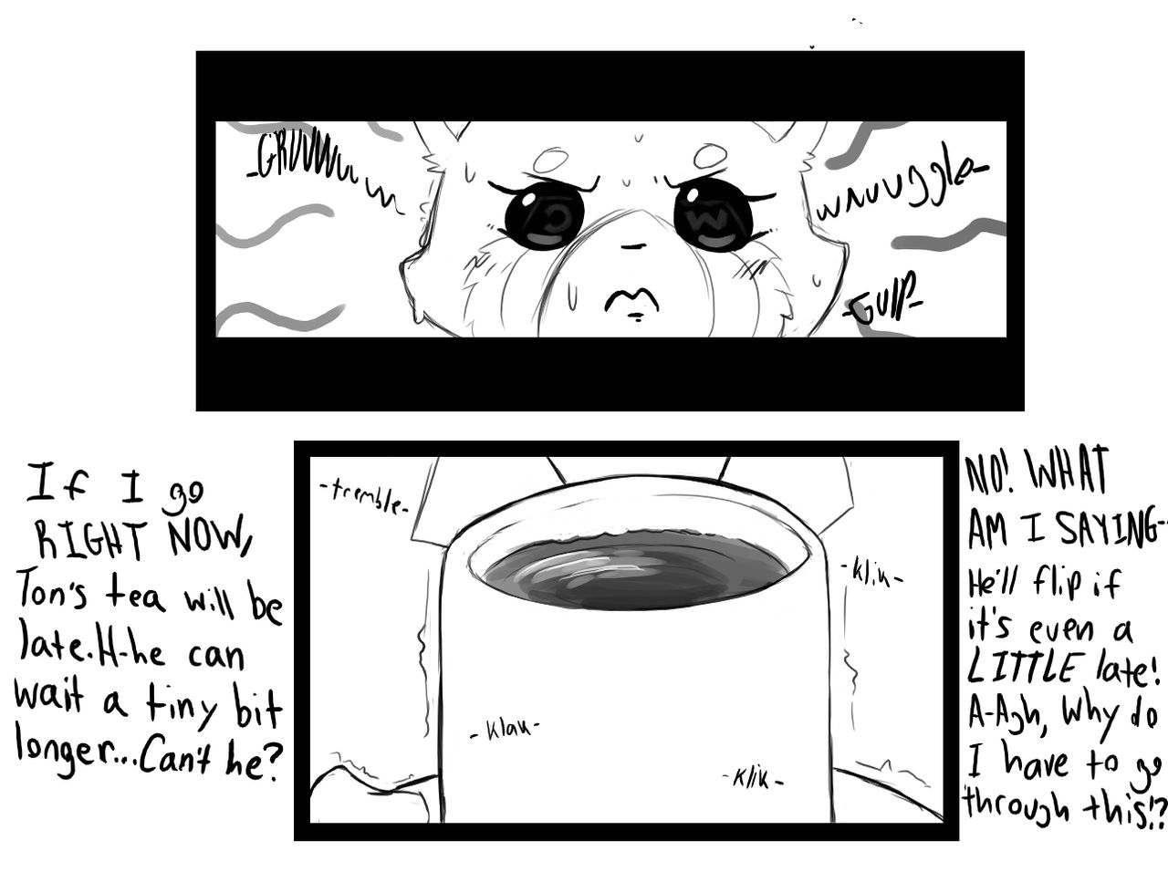 She doesn't actually go through with it either page 6 full