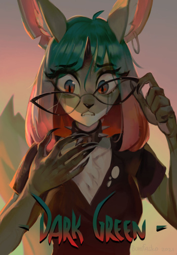 Dark Green cover