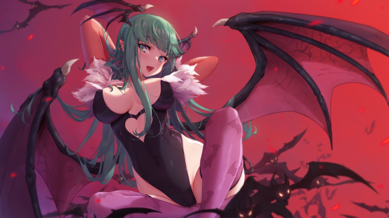 Morrigan Halloween - Darkstalker page 2 full