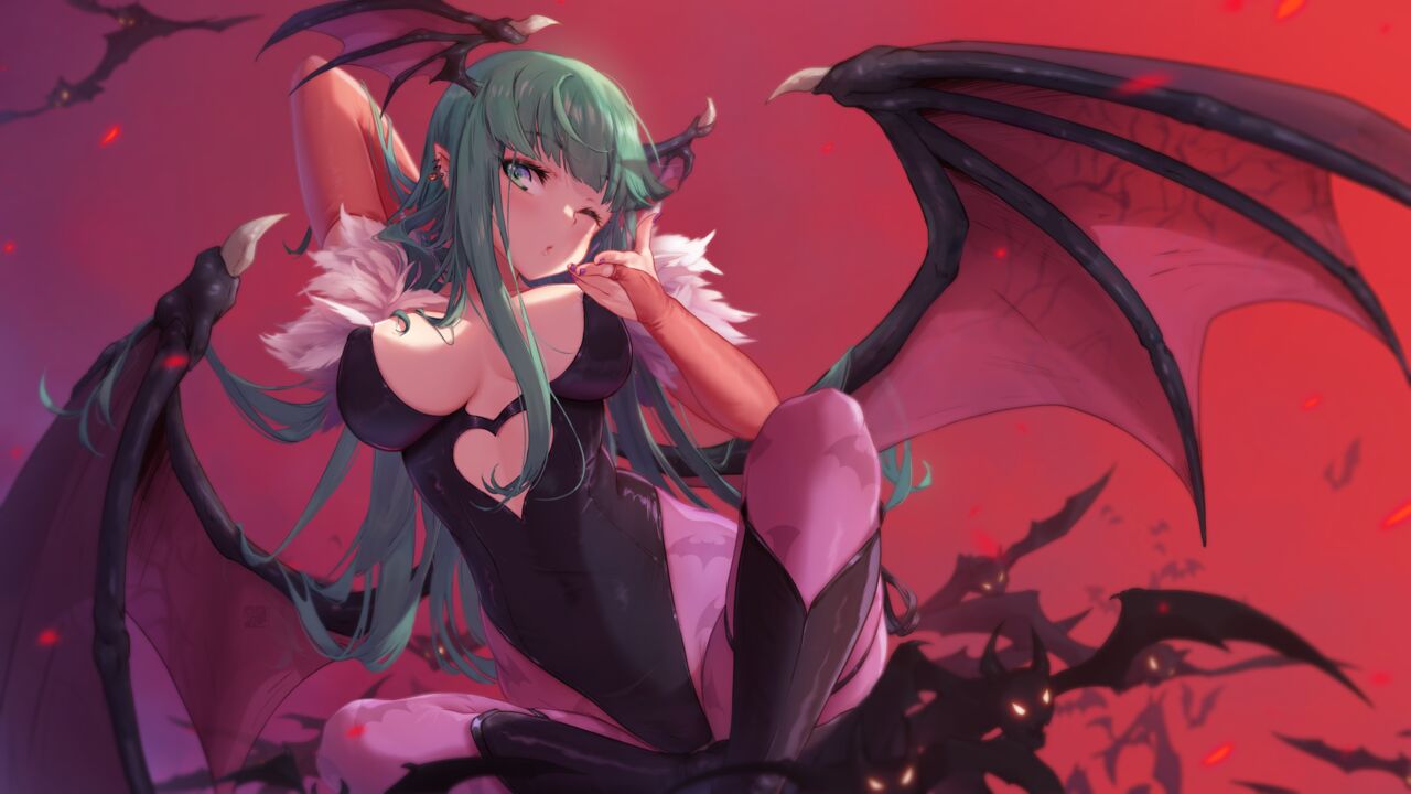 Morrigan Halloween - Darkstalker page 3 full
