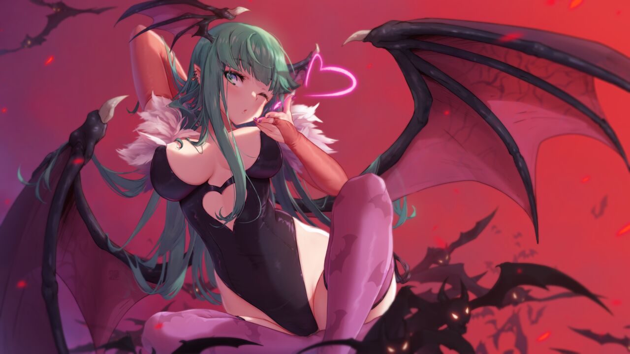 Morrigan Halloween - Darkstalker page 6 full