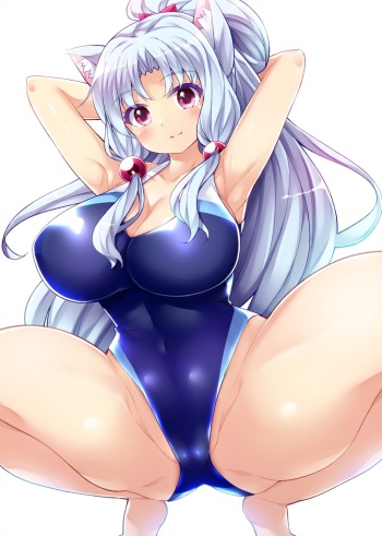 水着と脇を見せびらかすイタコさん cover