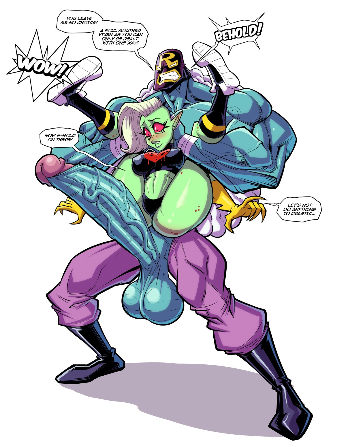 Rasslor Vs. Dominator / Blackfire page 2 full