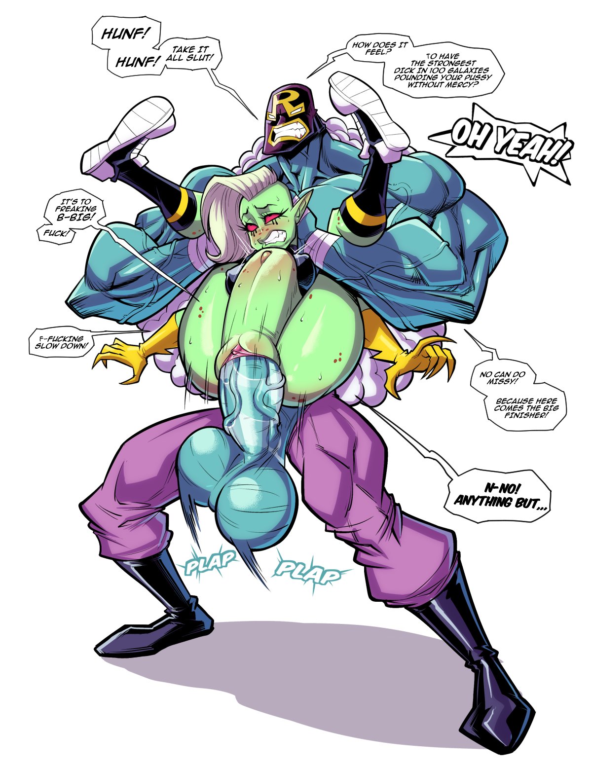 Rasslor Vs. Dominator / Blackfire page 3 full