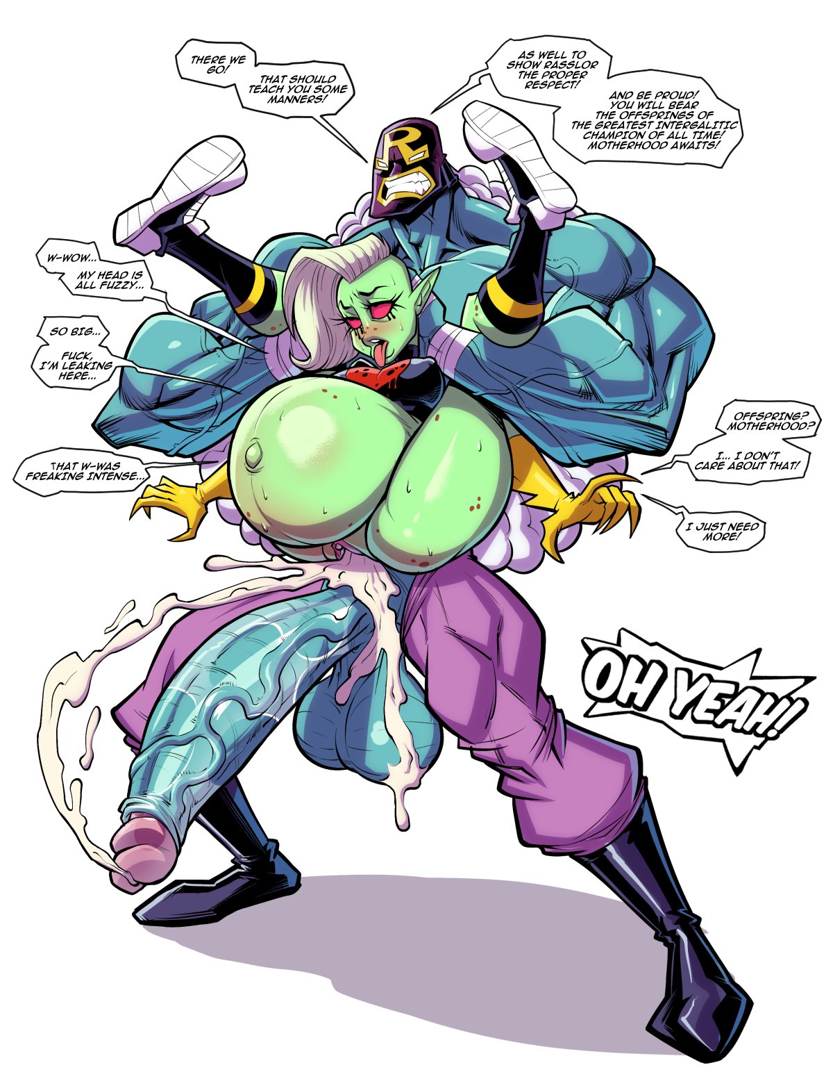 Rasslor Vs. Dominator / Blackfire page 4 full