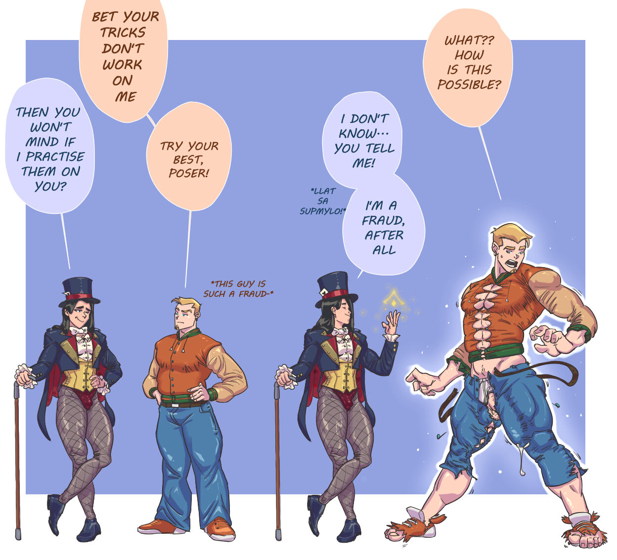 Zatanna's Magic Growth Sequence page 1 full