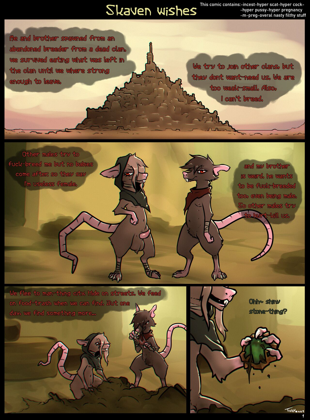 Skaven Wishes page 1 full