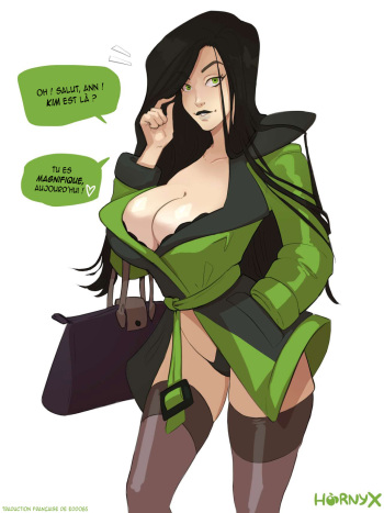 Shego and Ann Possible cover