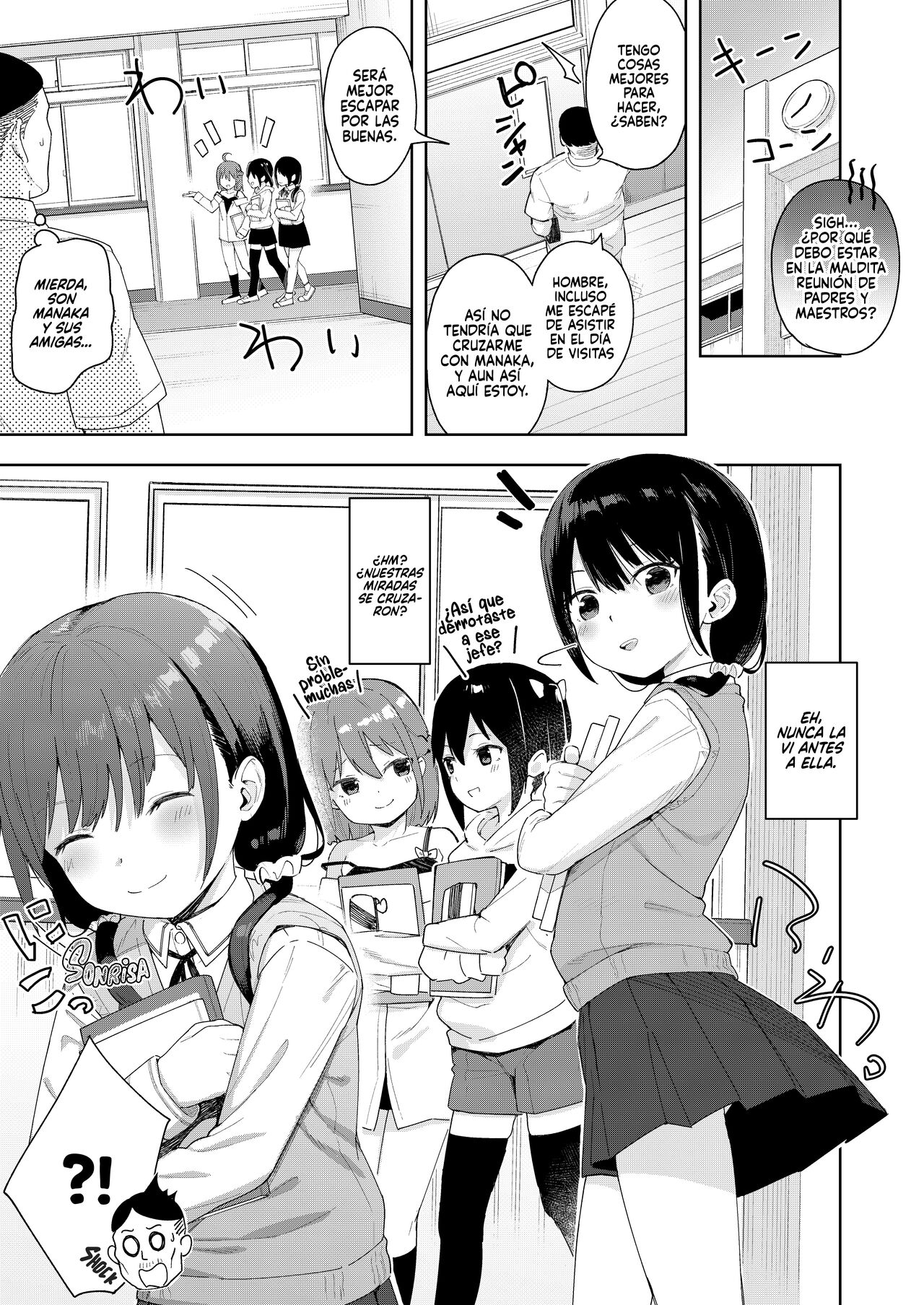 Musume no Tomodachi no Mesugaki ni Okasaremashita 2 | Fui Violado por una Mocosa que es Amiga de mi Hija 2 page 3 full