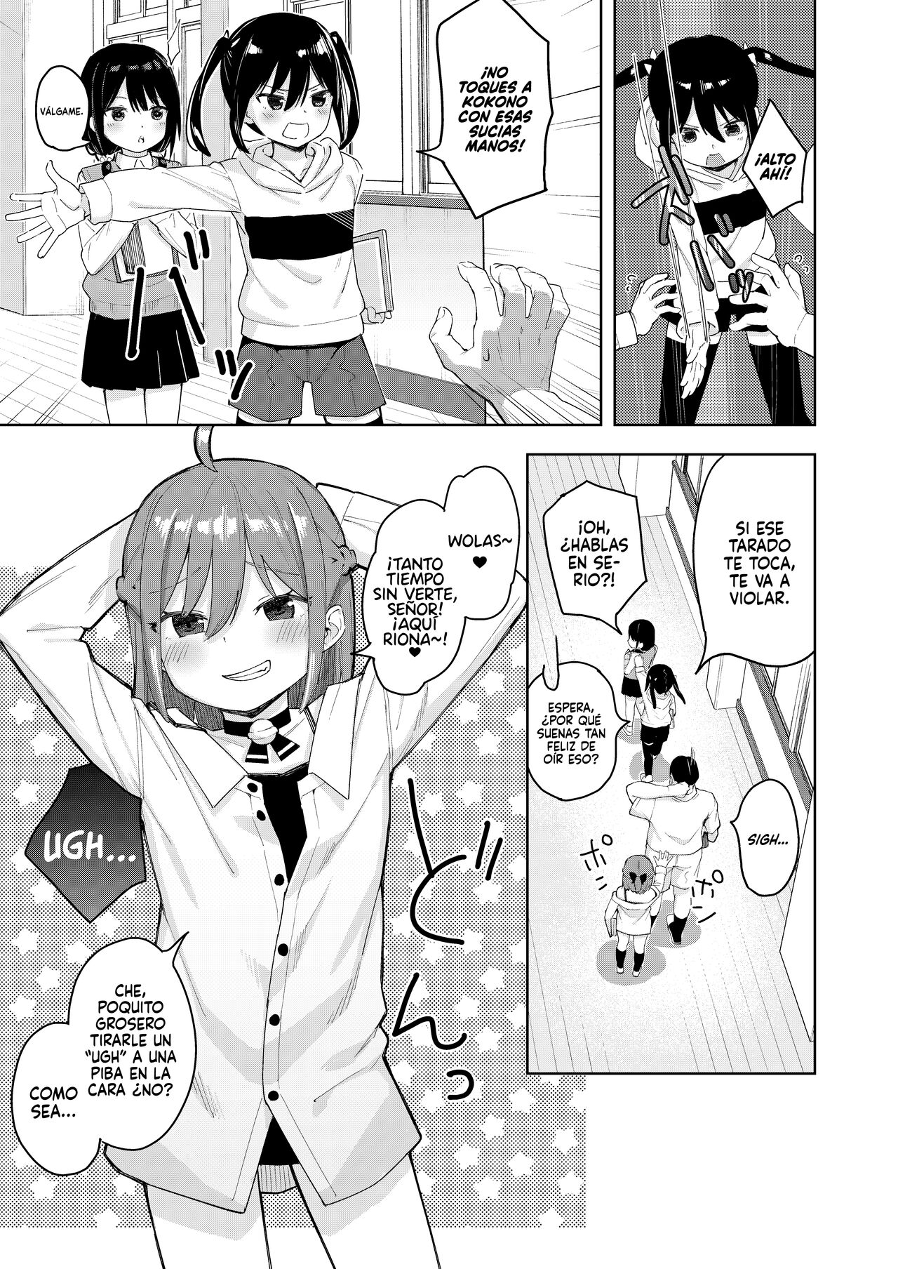 Musume no Tomodachi no Mesugaki ni Okasaremashita 2 | Fui Violado por una Mocosa que es Amiga de mi Hija 2 page 5 full