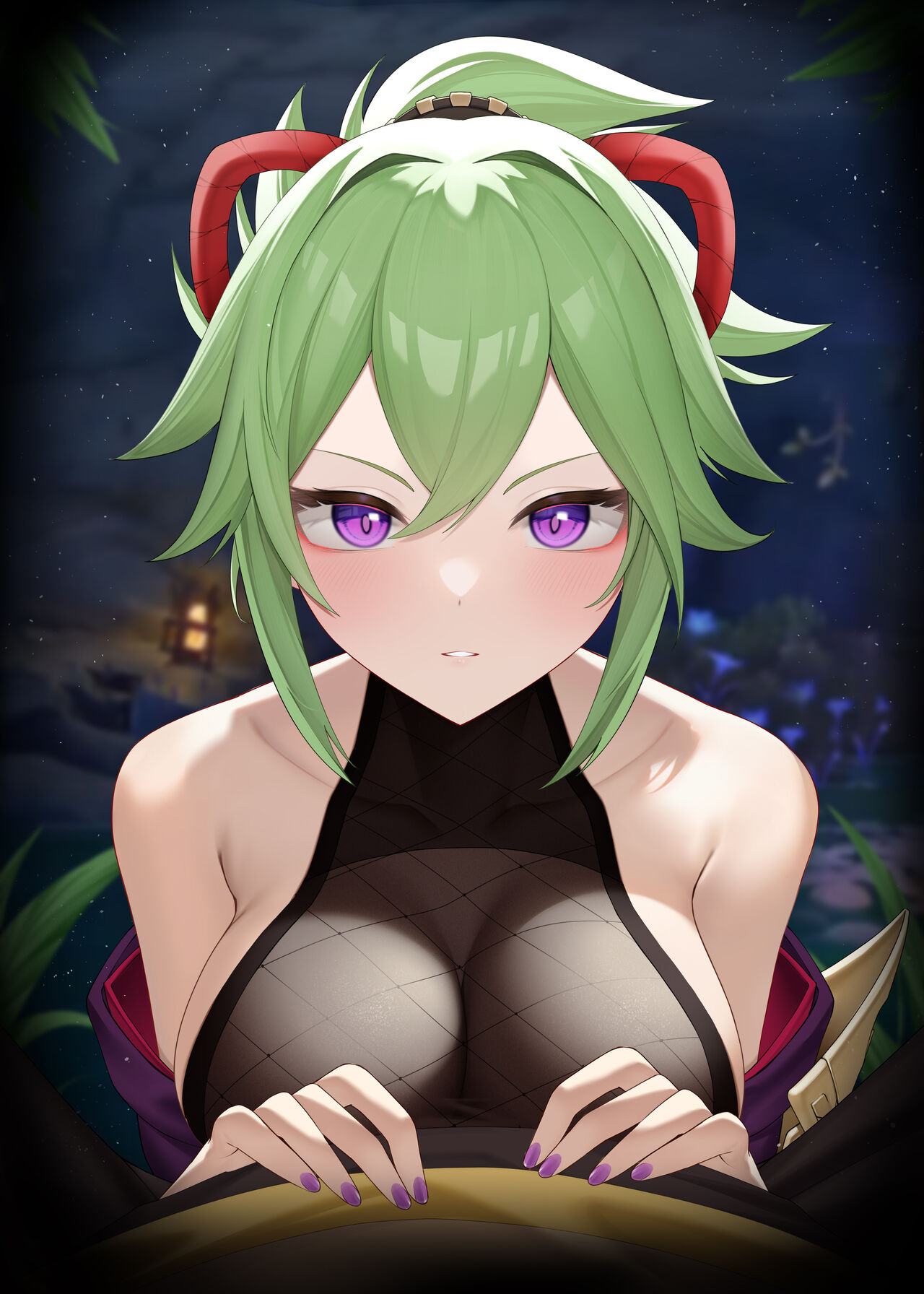 Kuki Shinobu no Gohoushi Fella CG-shuu page 3 full