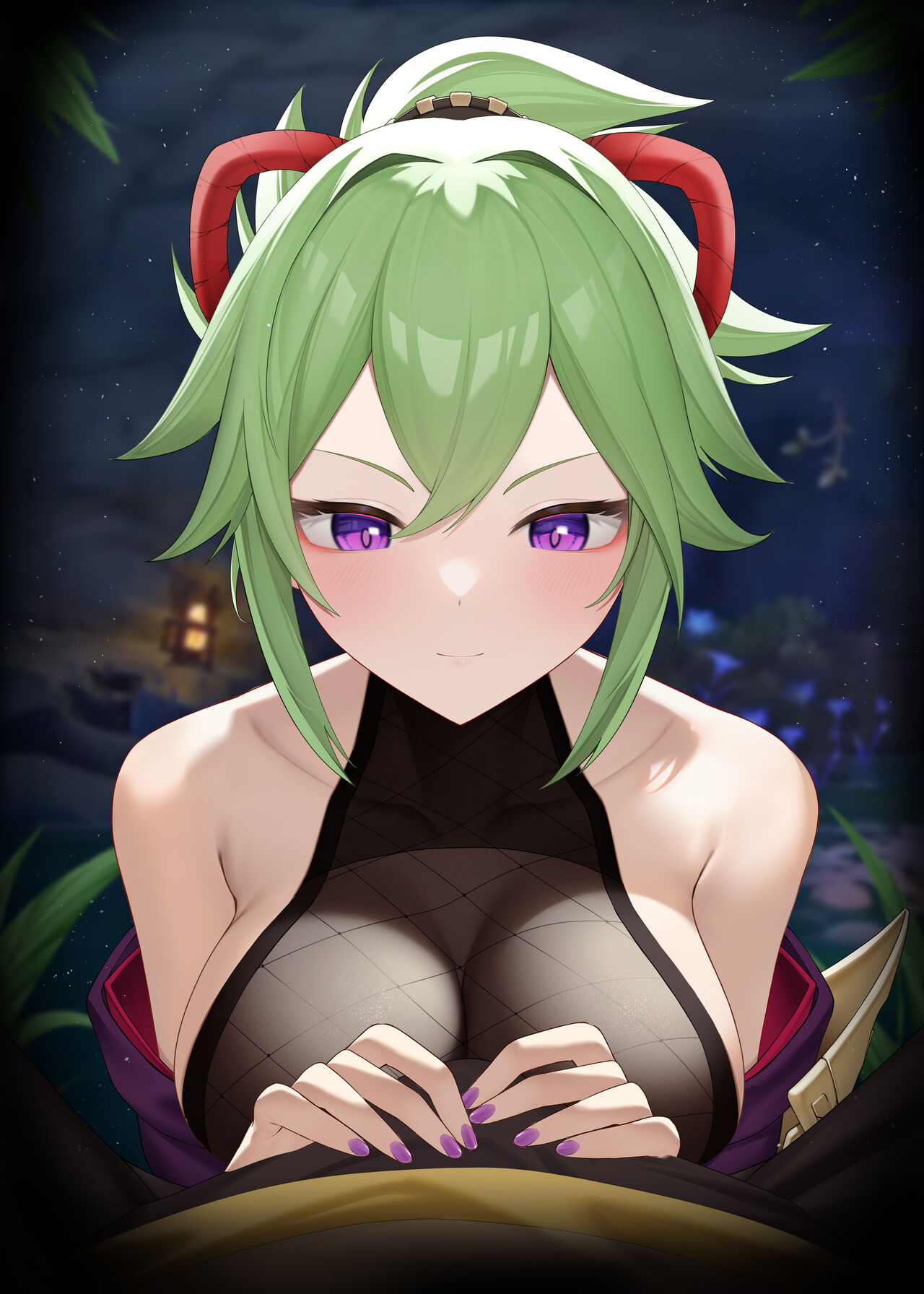 Kuki Shinobu no Gohoushi Fella CG-shuu page 5 full