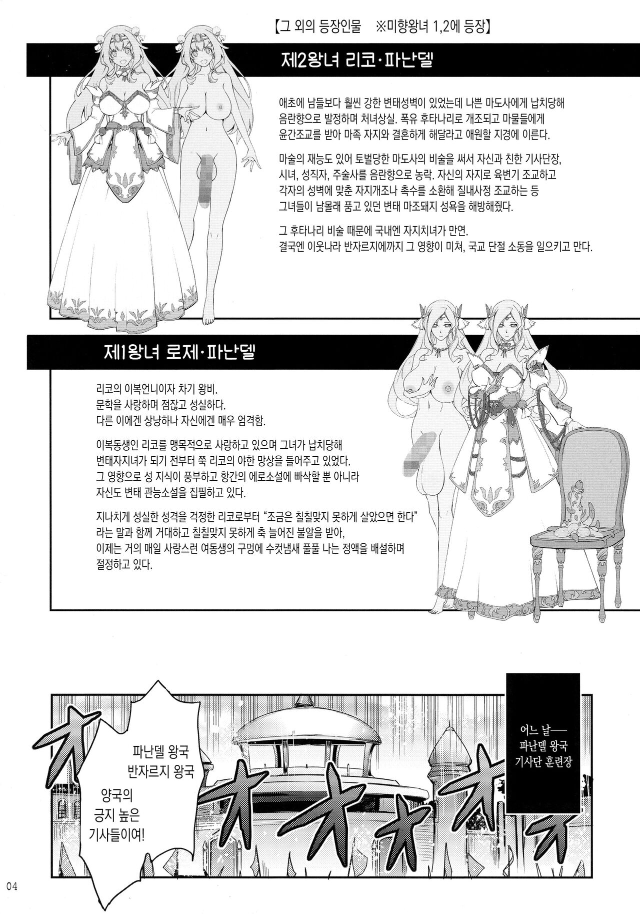 Bikou Oujo 3 Inshuu Amayakashi Choukyou Kishidan page 4 full