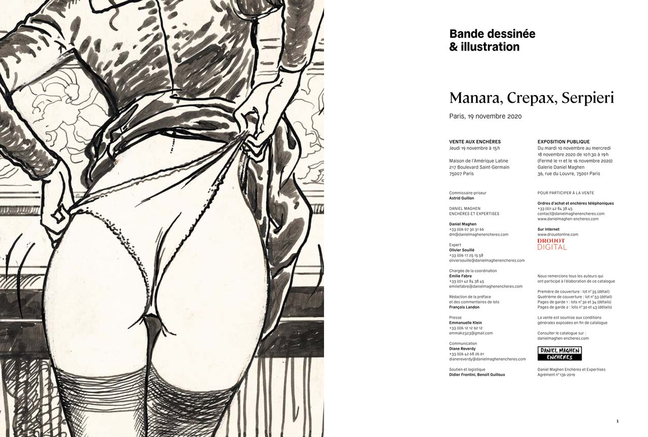 Manara Crepax Serpieri - Bande dessinée &amp; illustration page 3 full