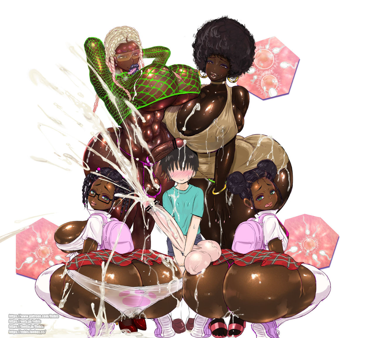 Tensai Zetsurin ◯ Gakusei to Kuro Bakushiri Famirī! Genius Stud Student &amp; His Host Family! page 7 full