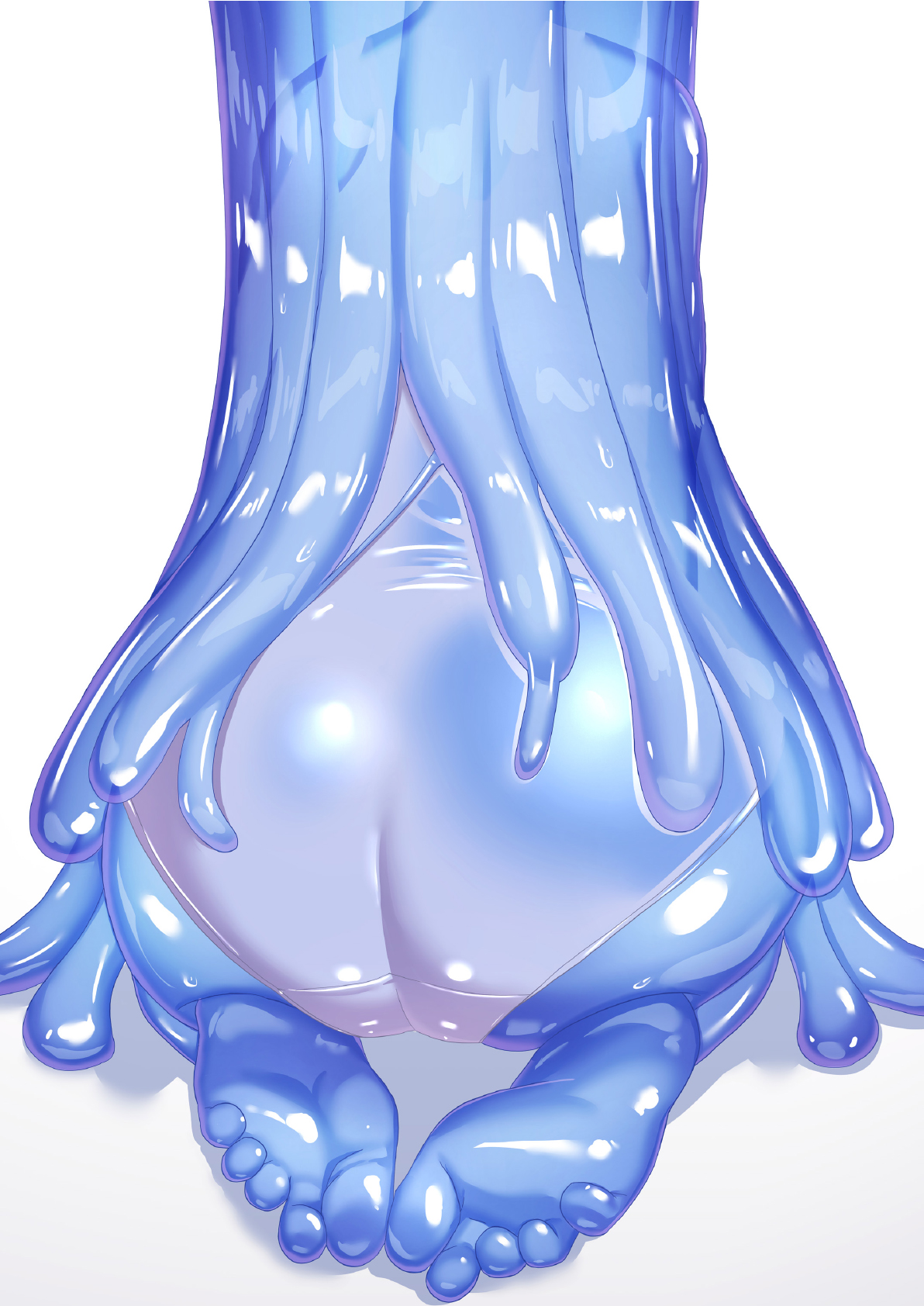 Slime Musume ni Sukumizu o Kisete mita page 6 full