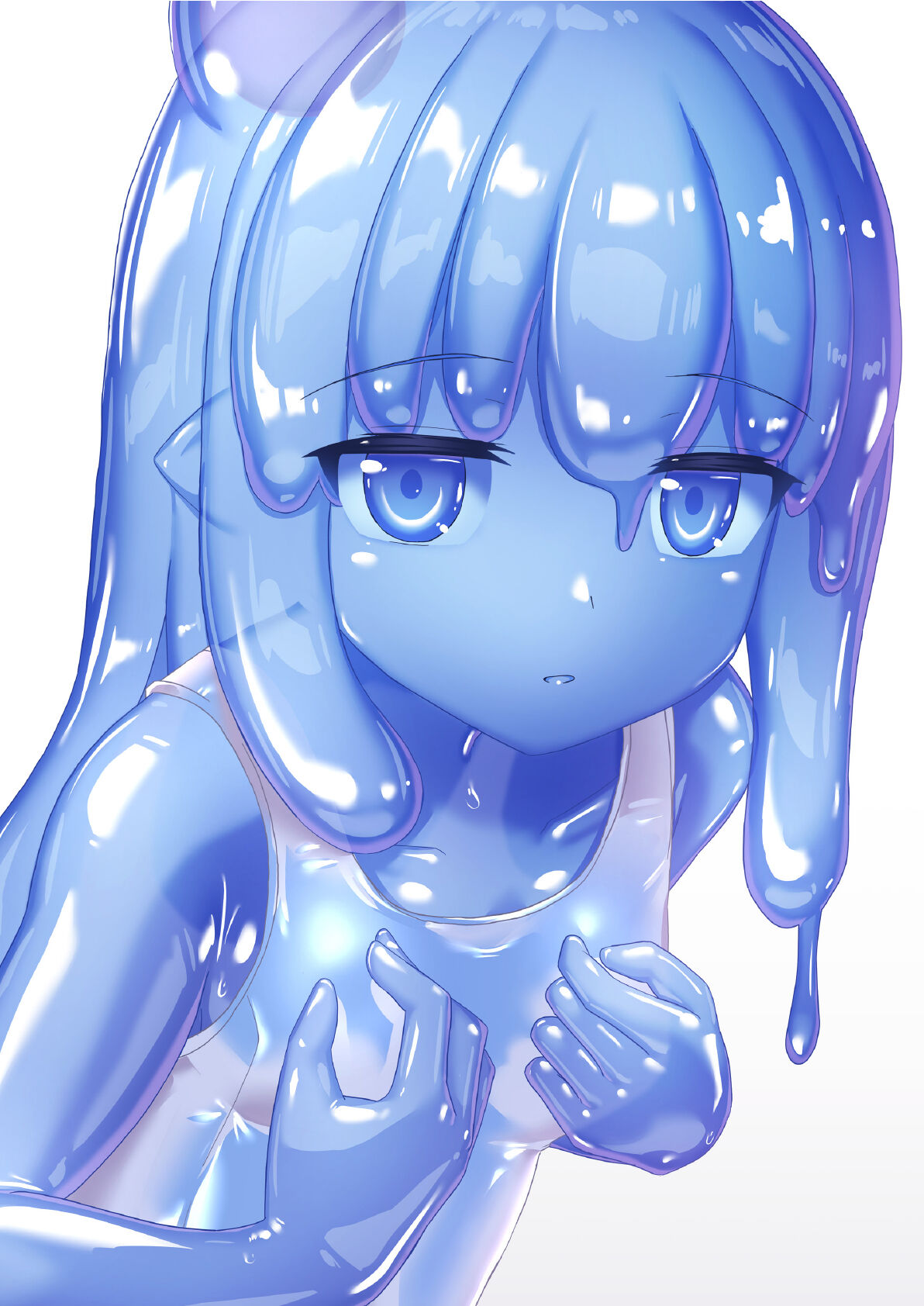 Slime Musume ni Sukumizu o Kisete mita page 8 full